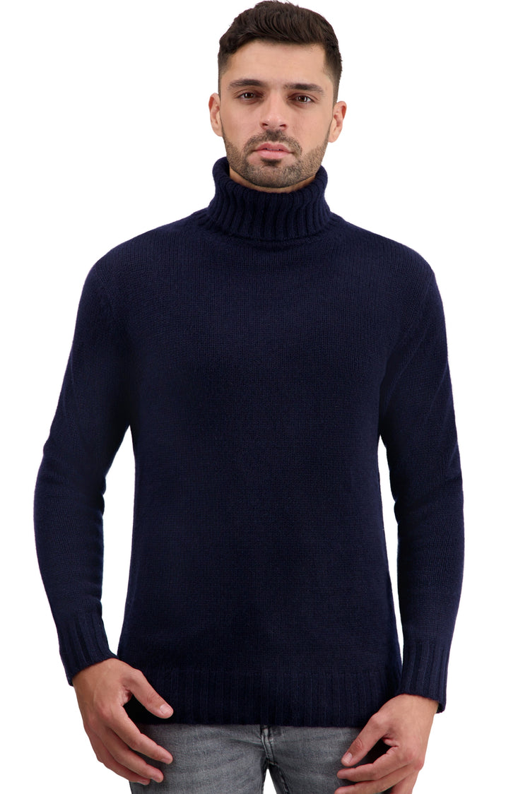 Tobago Kaschmirpullover Herren - marine foncé - Mahogany