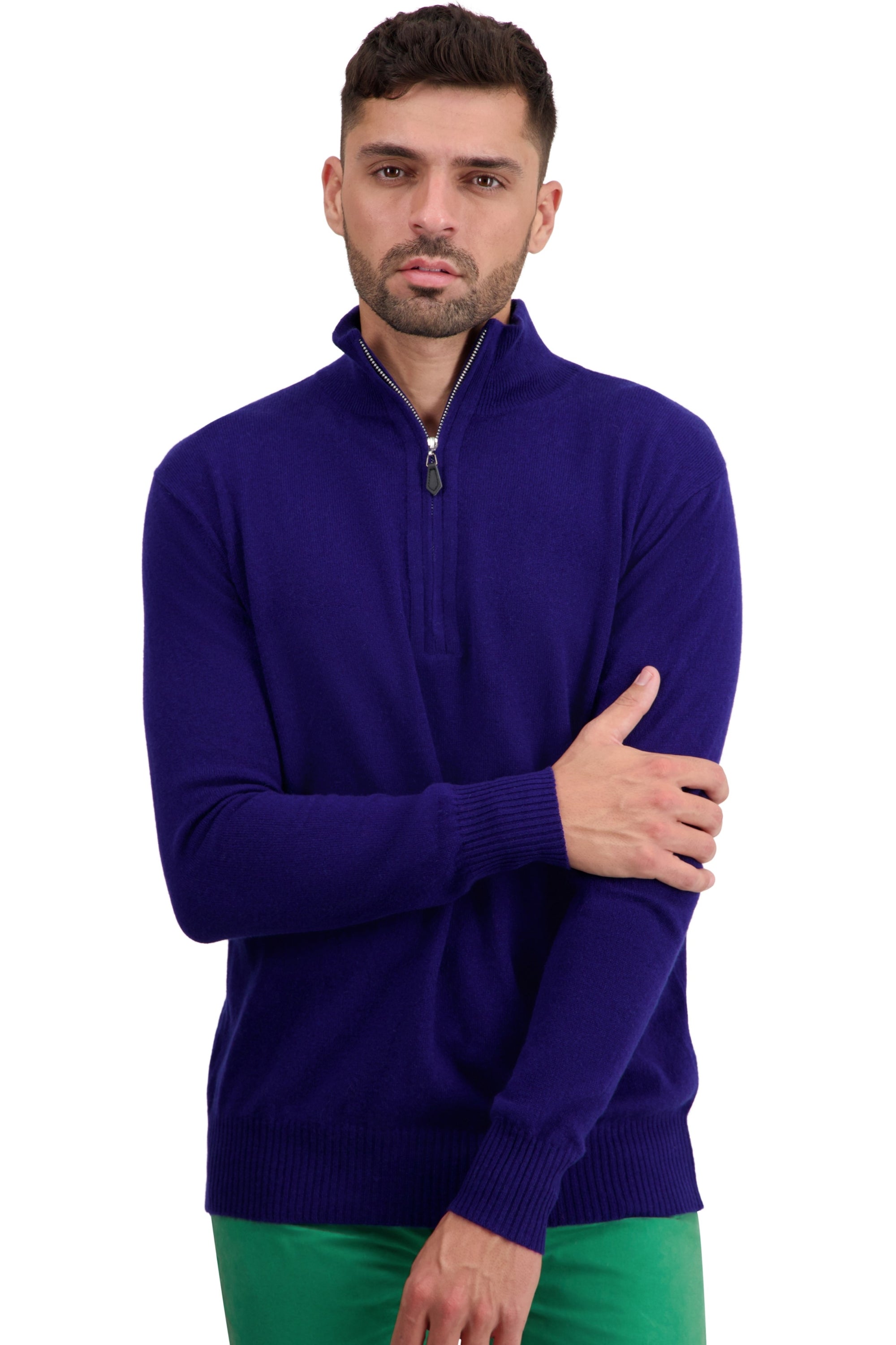 Toulon Kaschmirpullover Herren - french navy - Mahogany