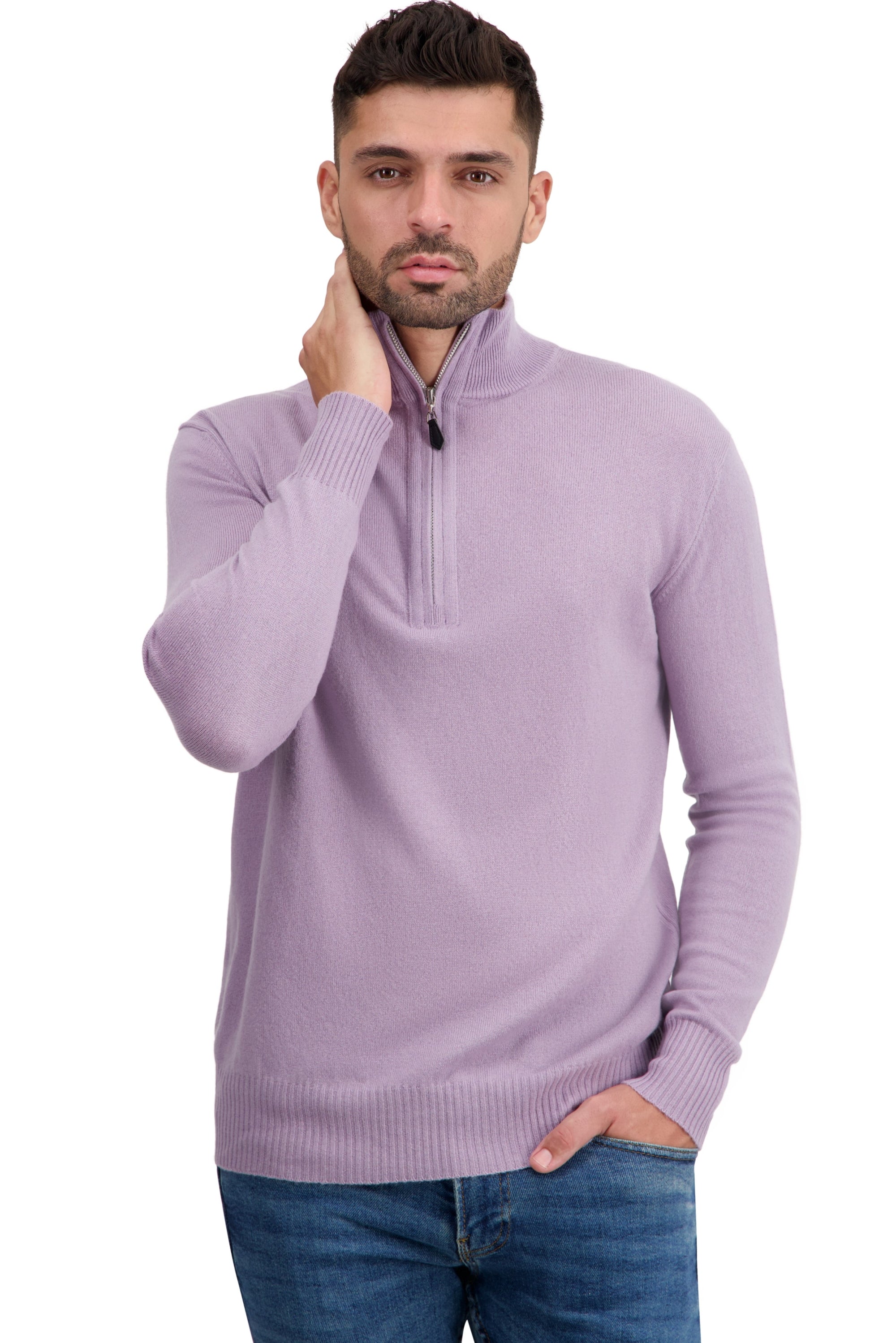 Toulon Kaschmirpullover Herren - vintage - Mahogany