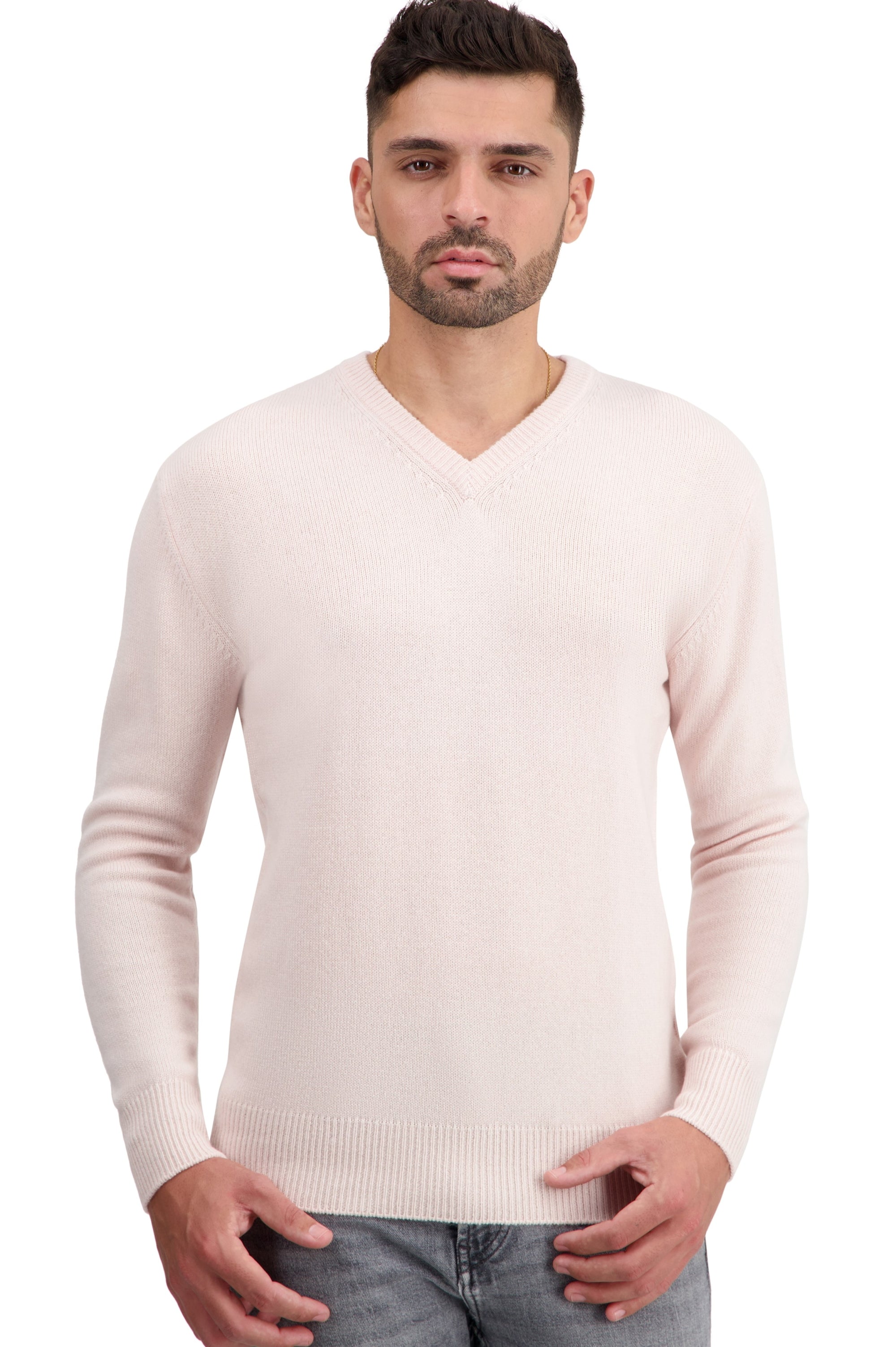 Tour Kaschmirpullover Herren - mallow - Mahogany