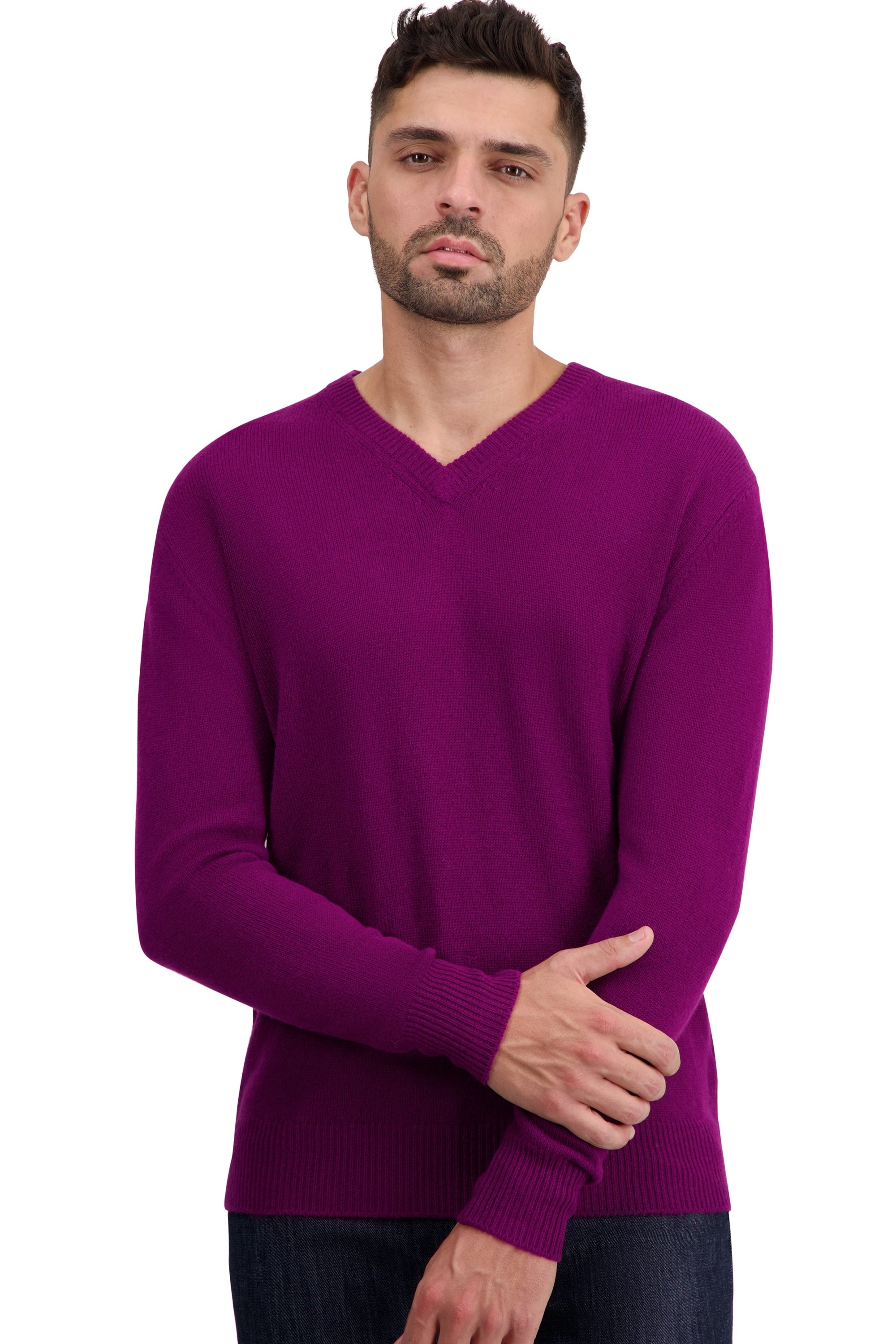Tour aus Kaschmir für Herren - rich claret - Mahogany