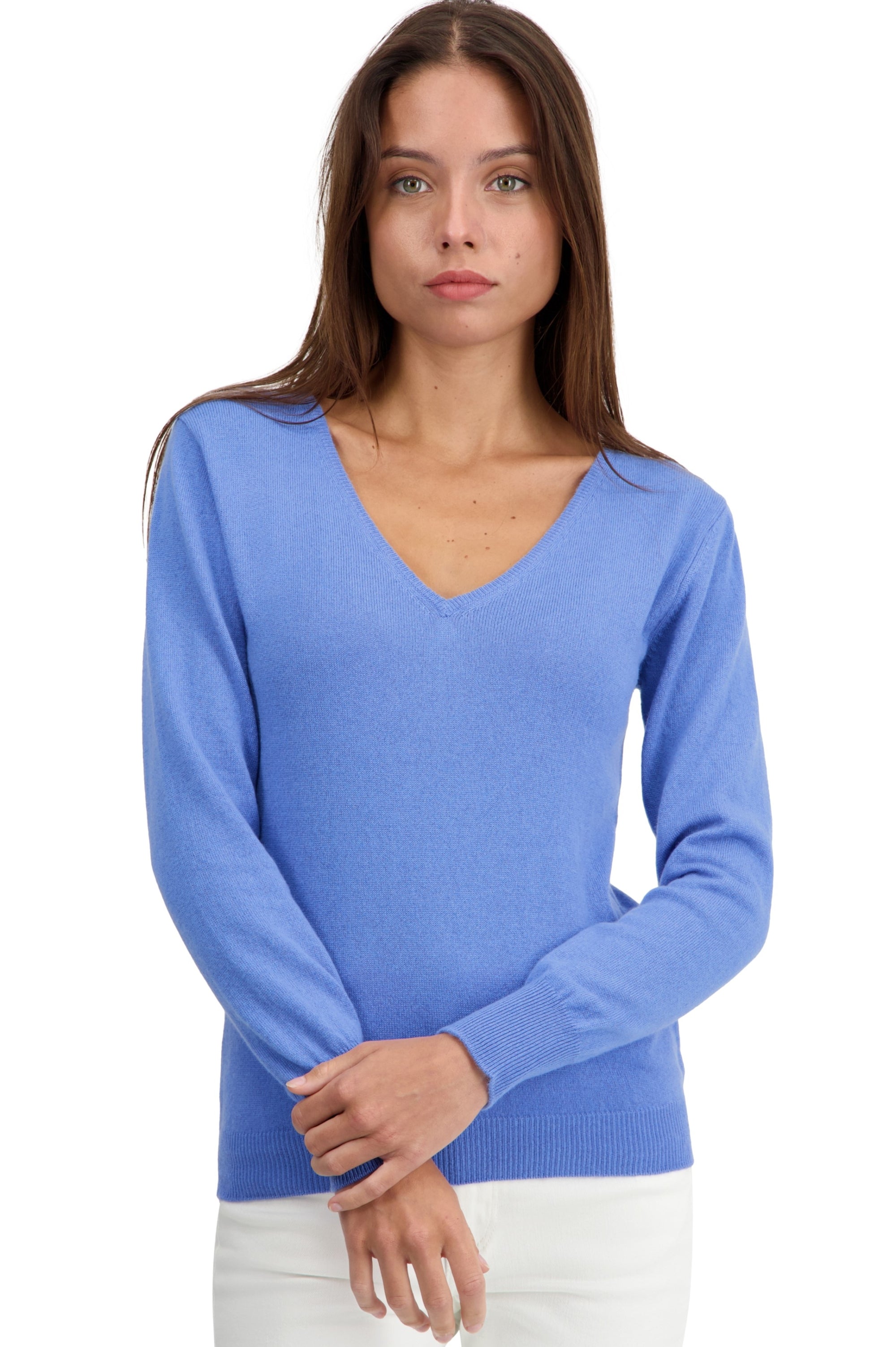 Trieste Kaschmirpullover Damen - savoy - Mahogany