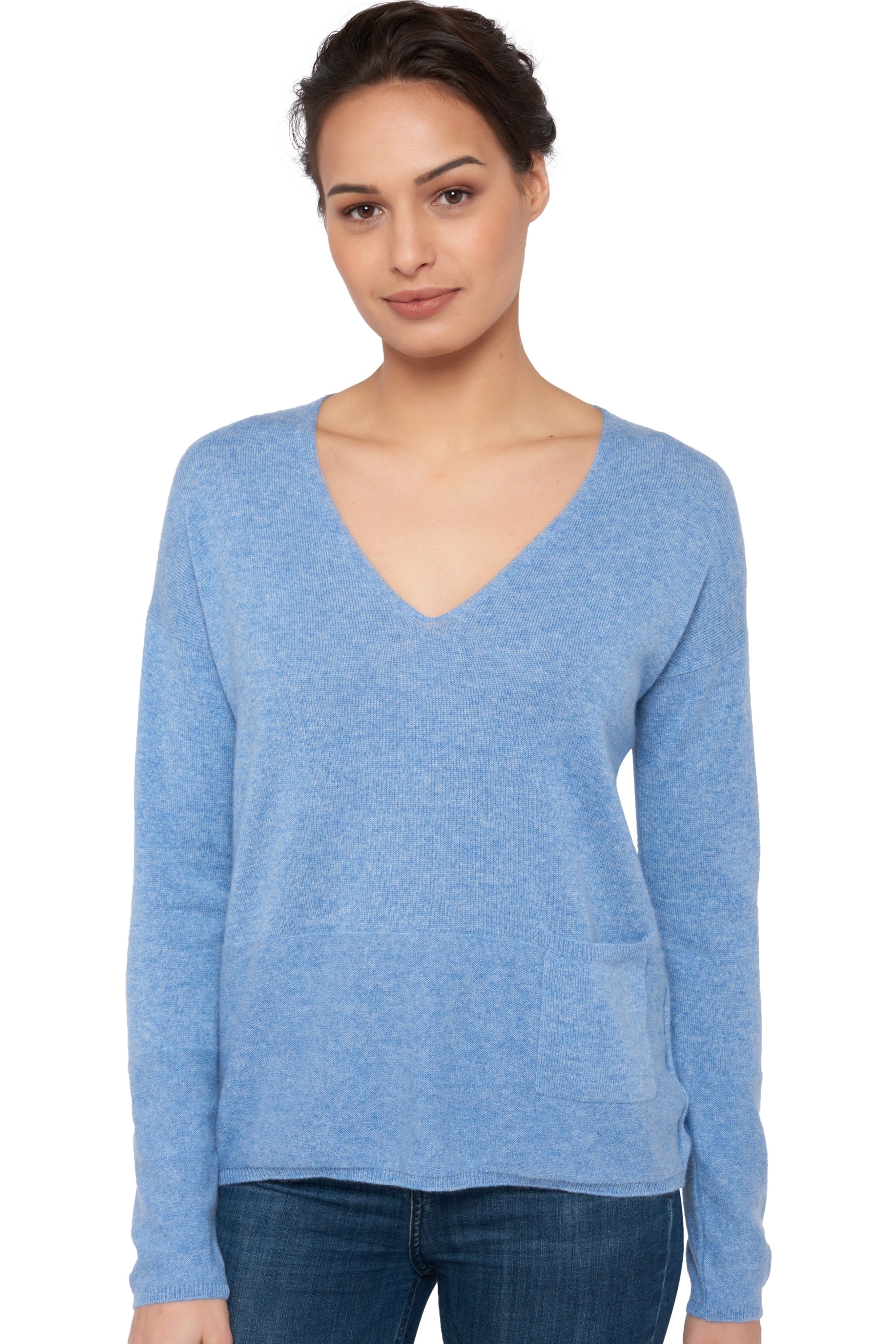 Uliana Kaschmirpullover Damen - Mirage - Mahogany