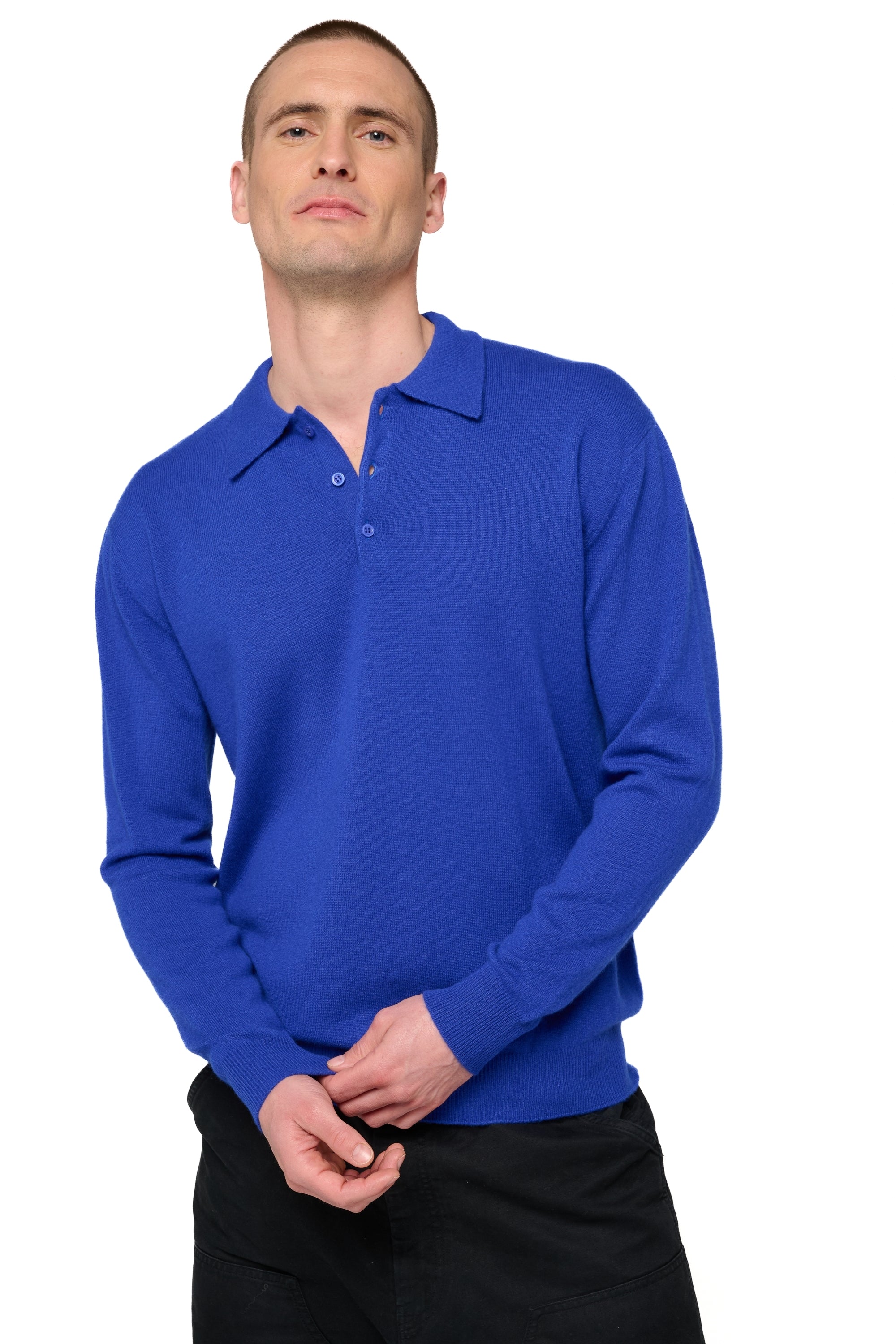 Alexandre aus Kaschmir für Herren - Regatta-Blau - Mahogany
