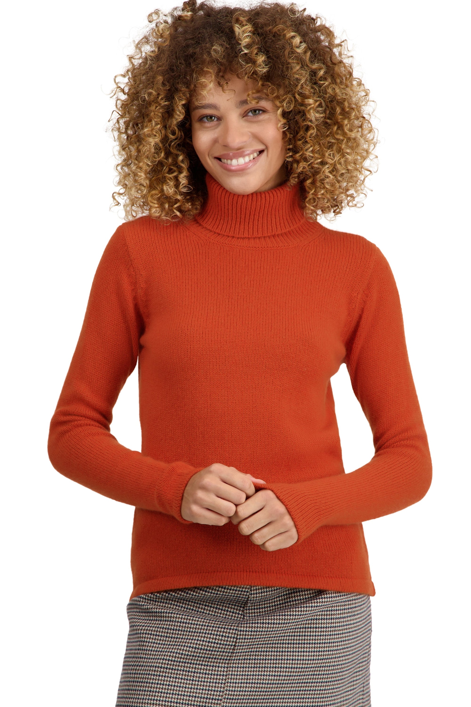 Taipei Kaschmirpullover Damen - marmelade - Mahogany