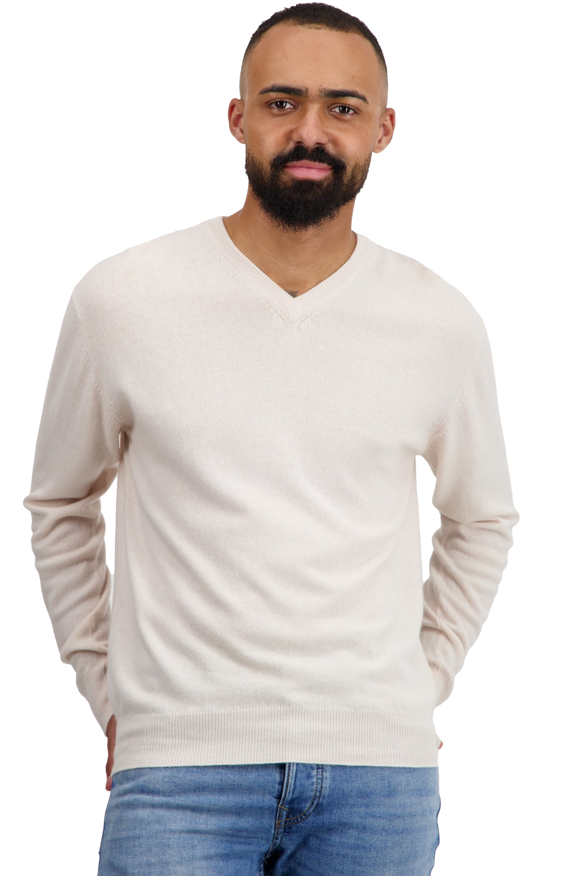 Hippolyte Kaschmirpullover Herren - no idea - Mahogany