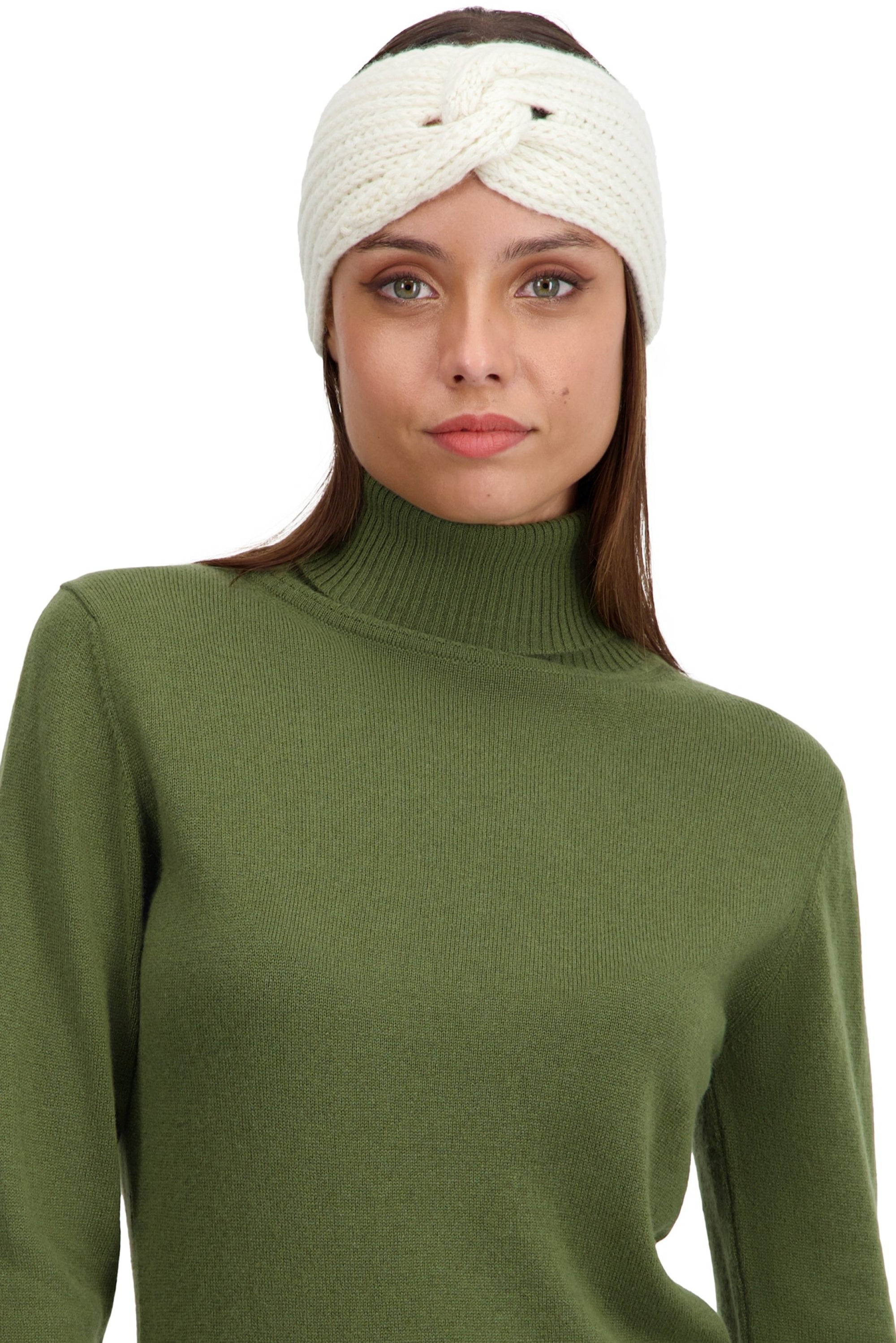 Taka aus Kaschmir für Damen - natural écru - Mahogany