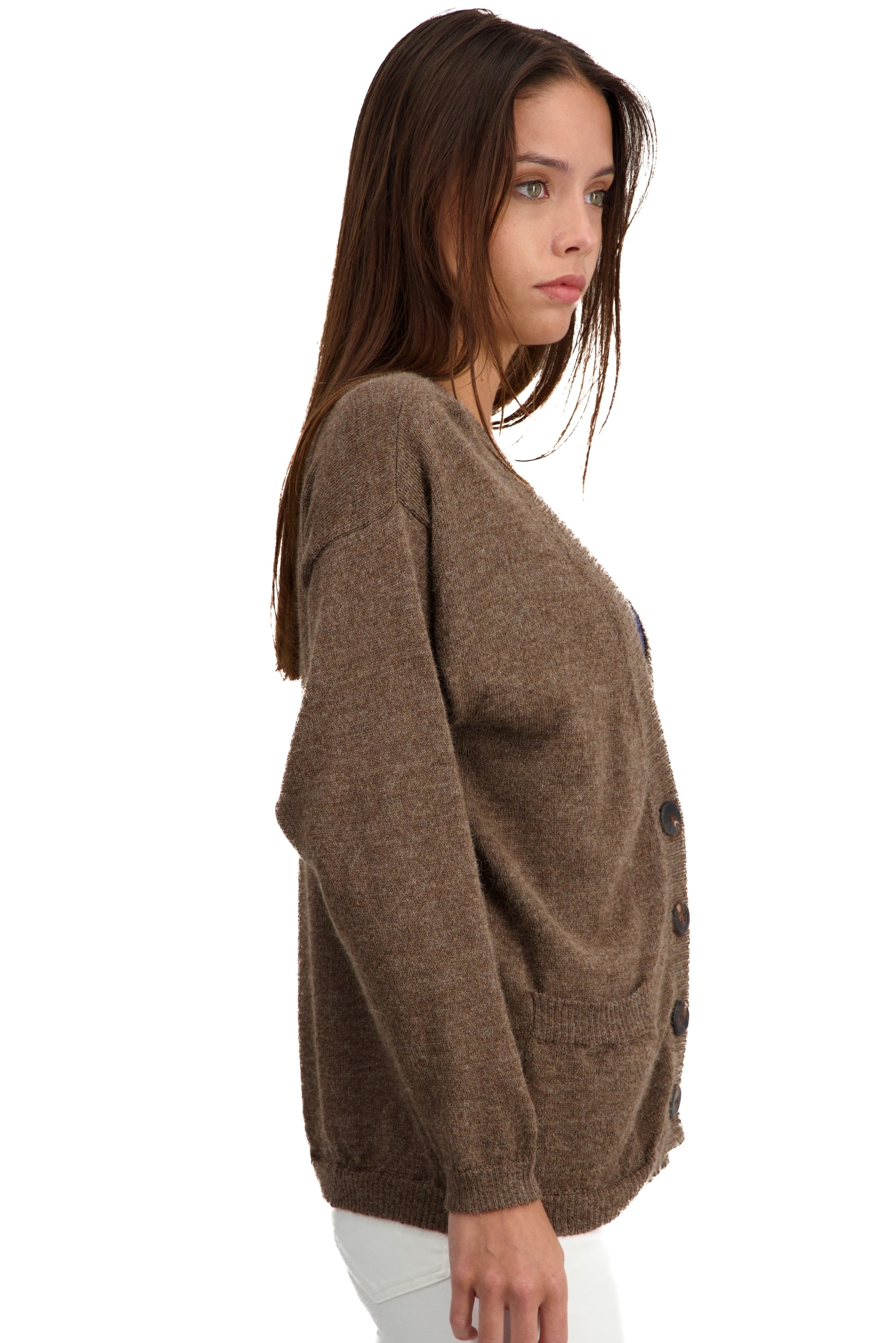 Toulouse en baby alpaga femme - Vue 1 - naturel - Mahogany