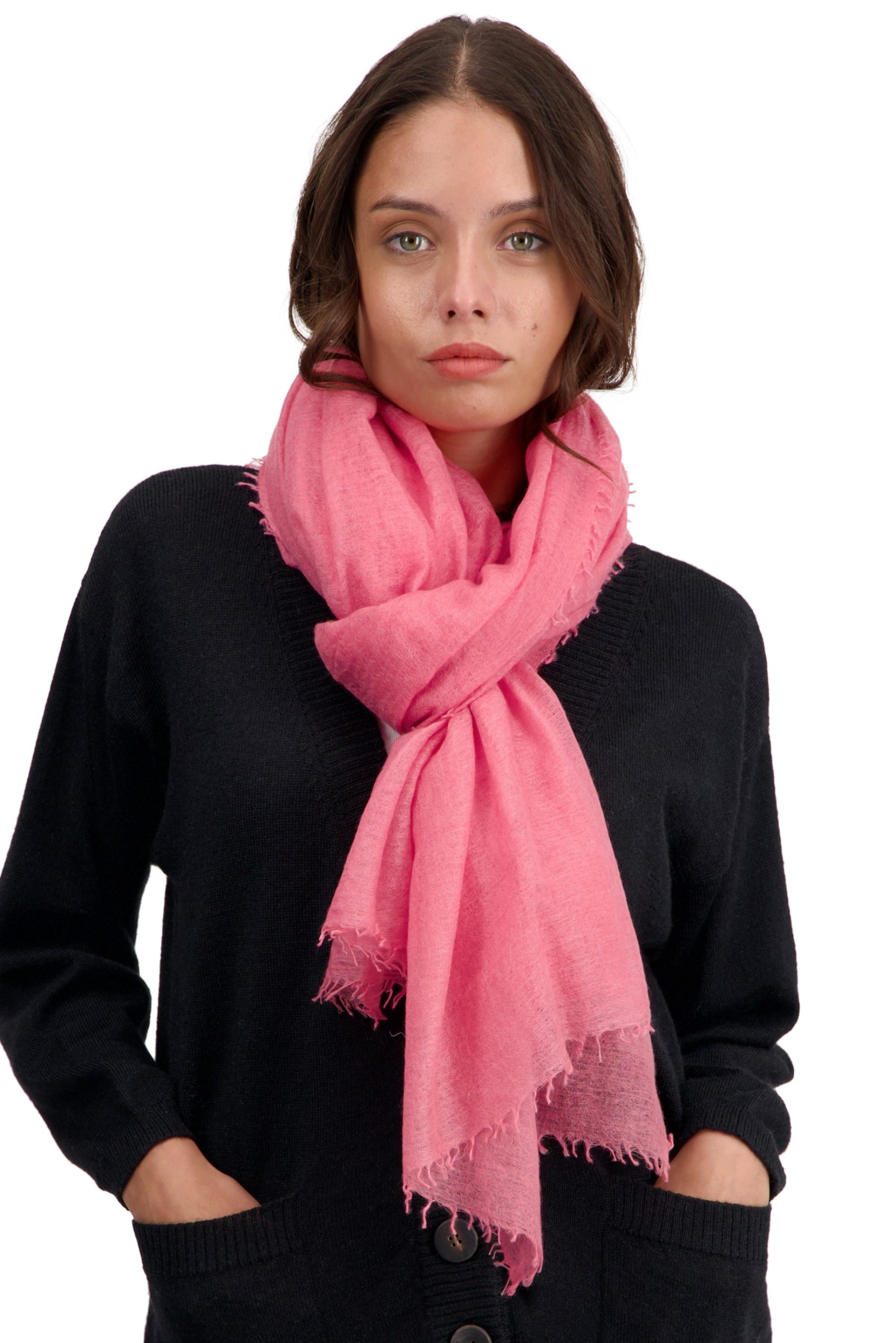 Tonka aus Kaschmir unisex - Sorbet - Mahogany