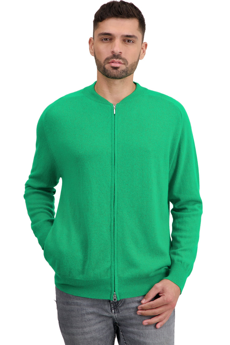 Tajmahal aus Kaschmir für Herren - new green - Mahogany
