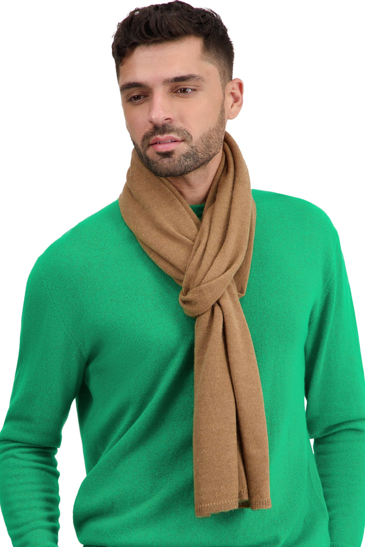 Tyson aus Baby-Alpaka Herren - karamell - Mahogany