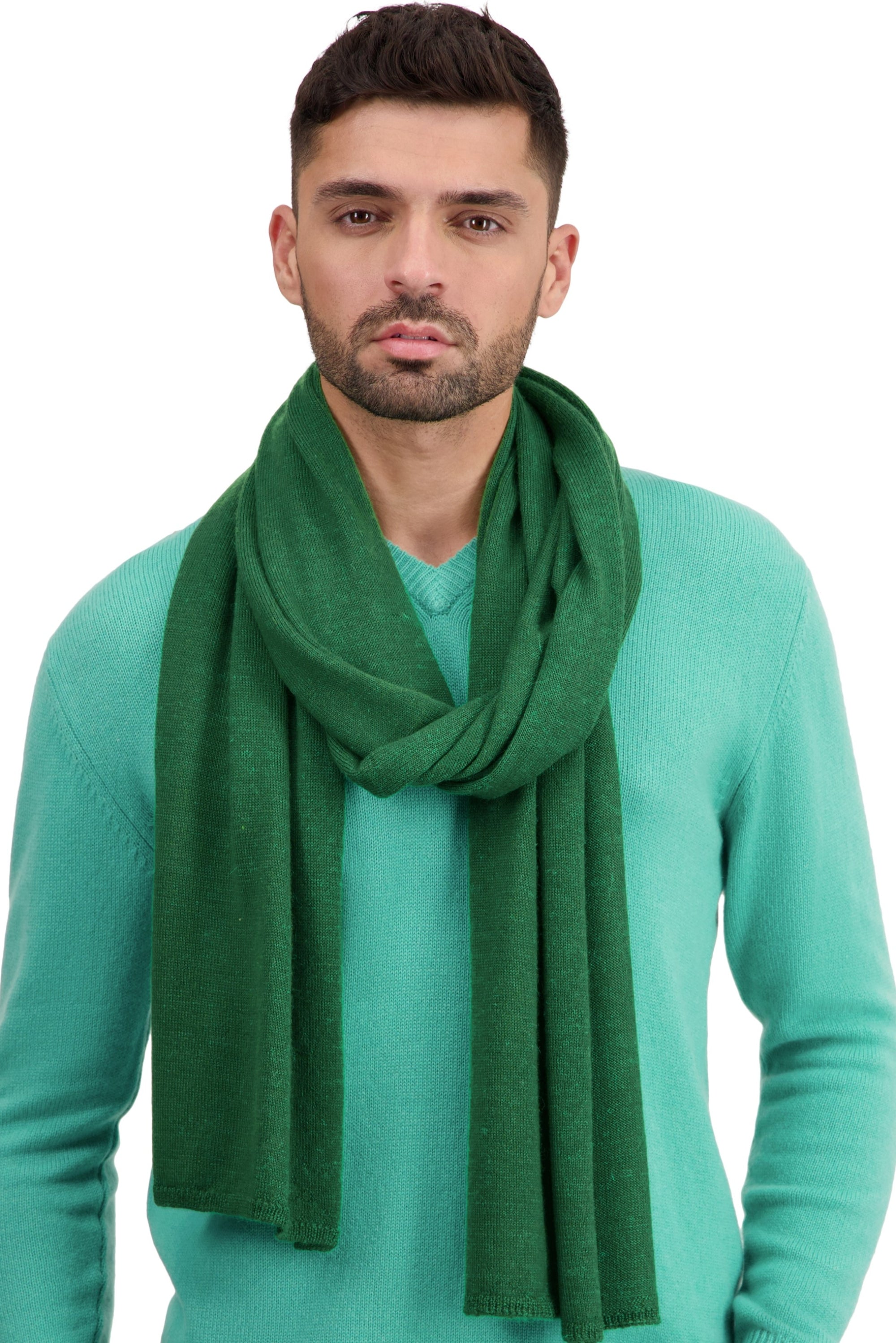Tyson aus Baby-Alpaka unisex – green leaf – Mahogany