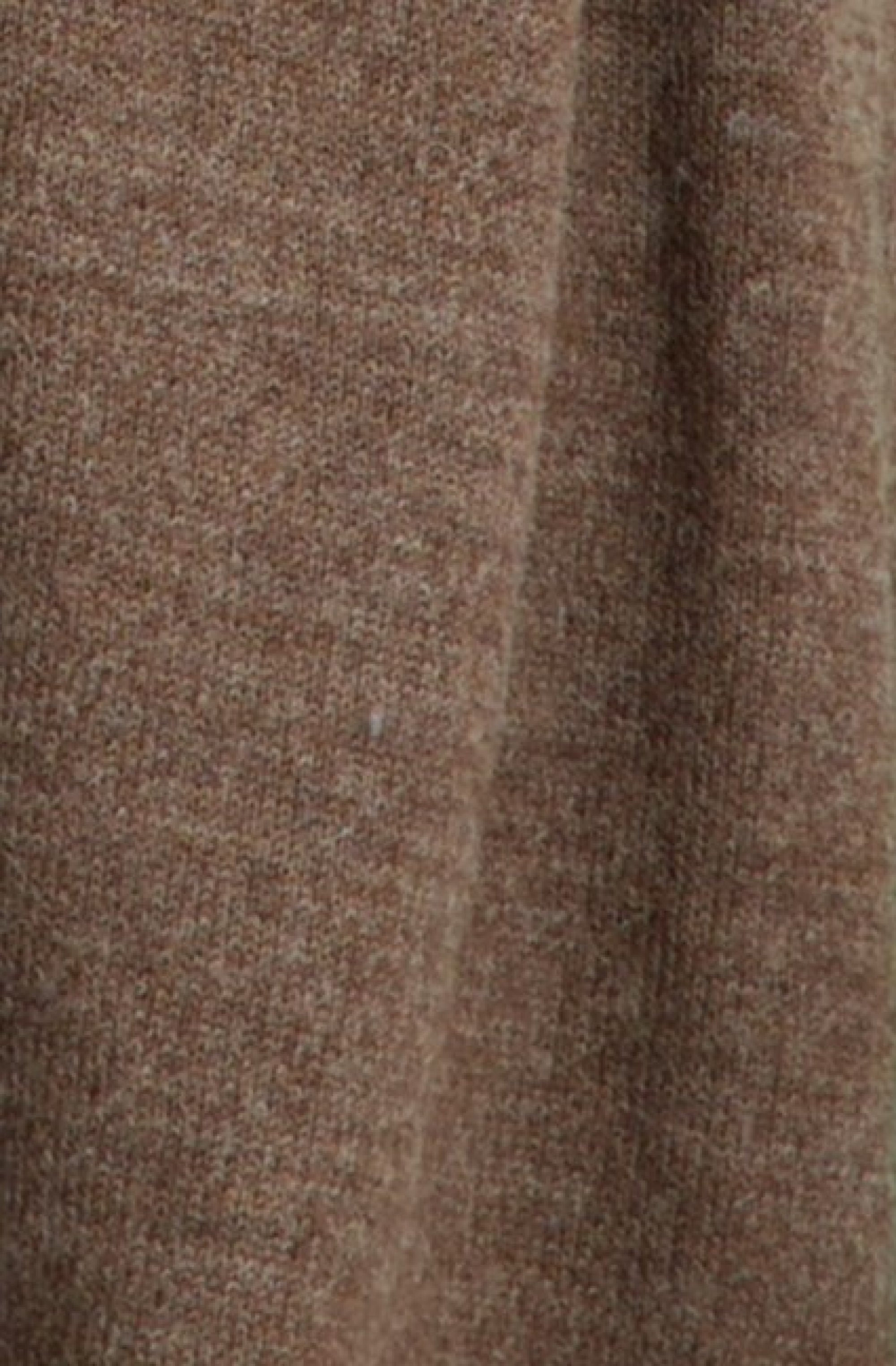 Schal aus Baby-Alpaka, 100 % Baby-Alpaka, unisex, normal / 2 und 4 Fäden, fein gewebt, Mahogany