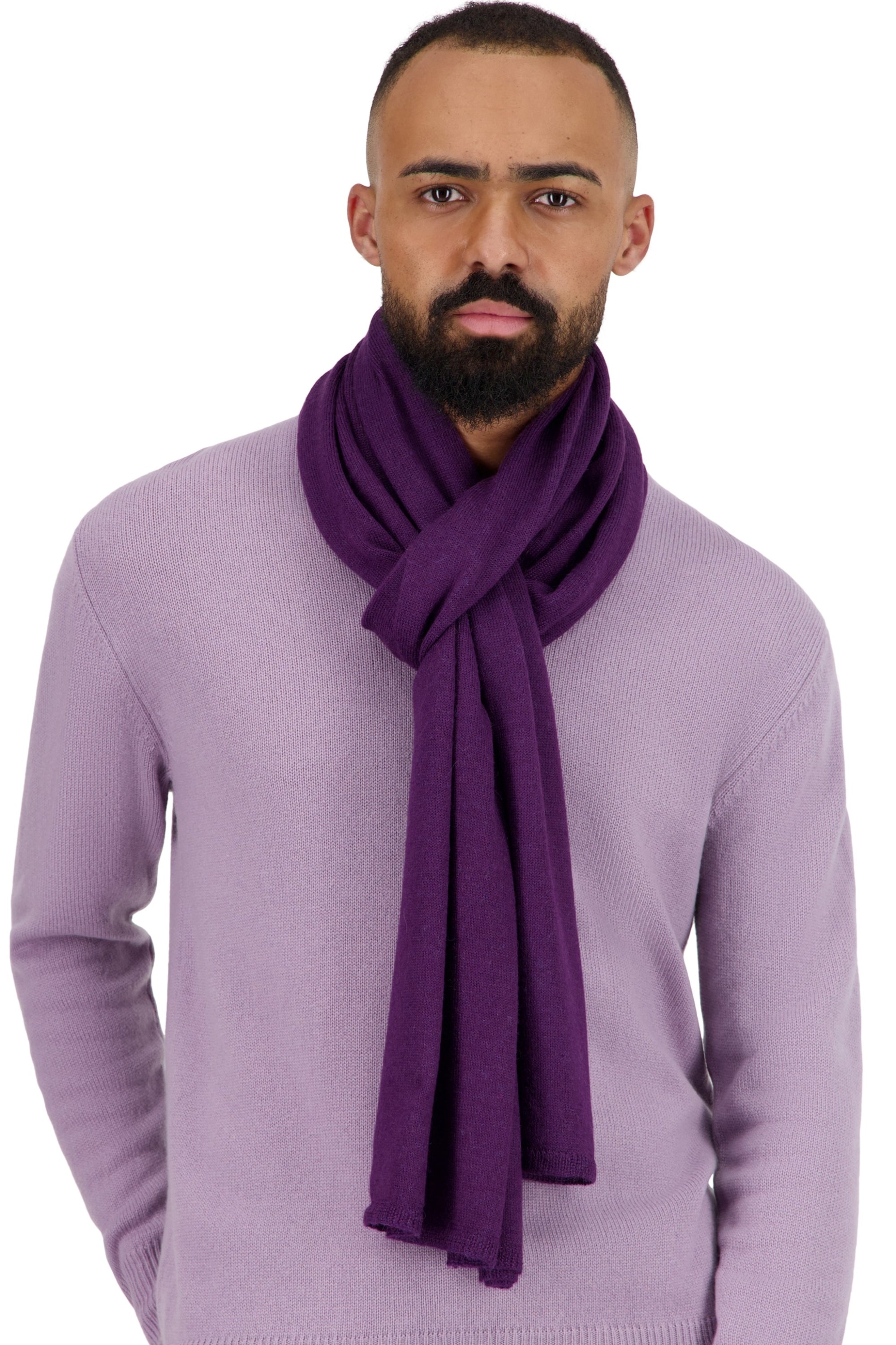 Tyson aus Baby-Alpaka unisex – violett – Mahogany