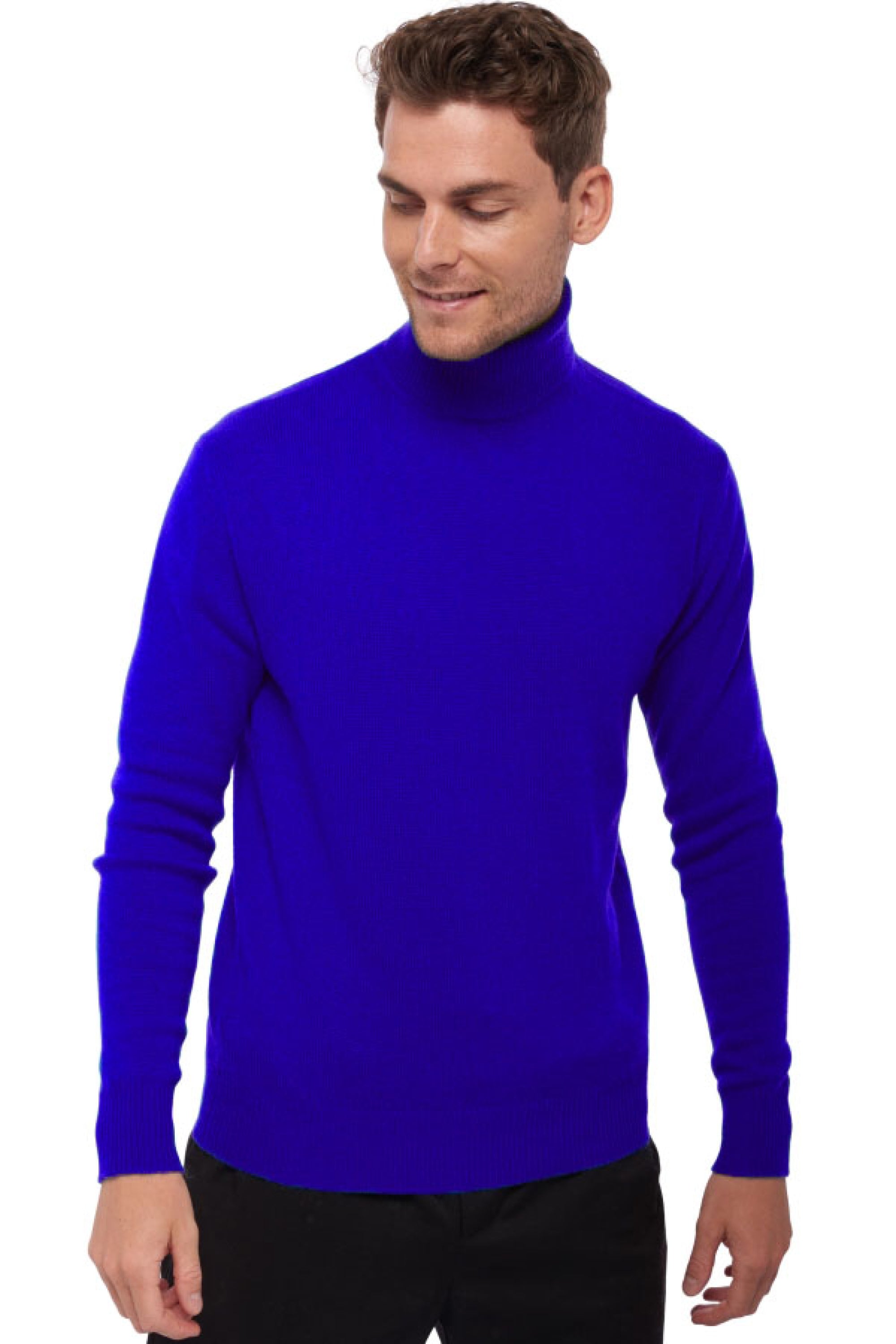 Edgar 4F aus Kaschmir für Herren - Regatta-Blau - Mahogany