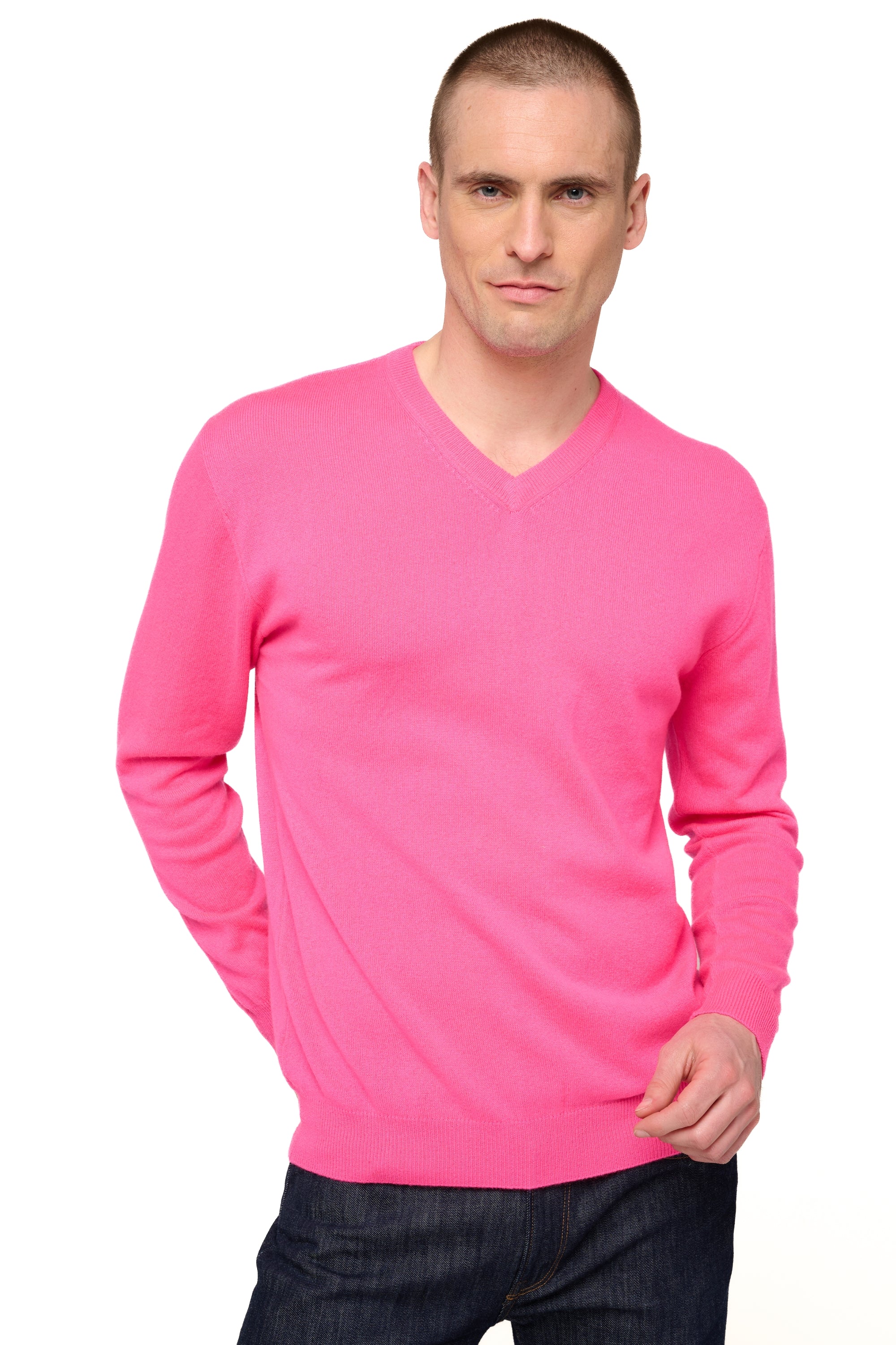 Gaspard aus Kaschmir für Herren - dayglo - Mahogany