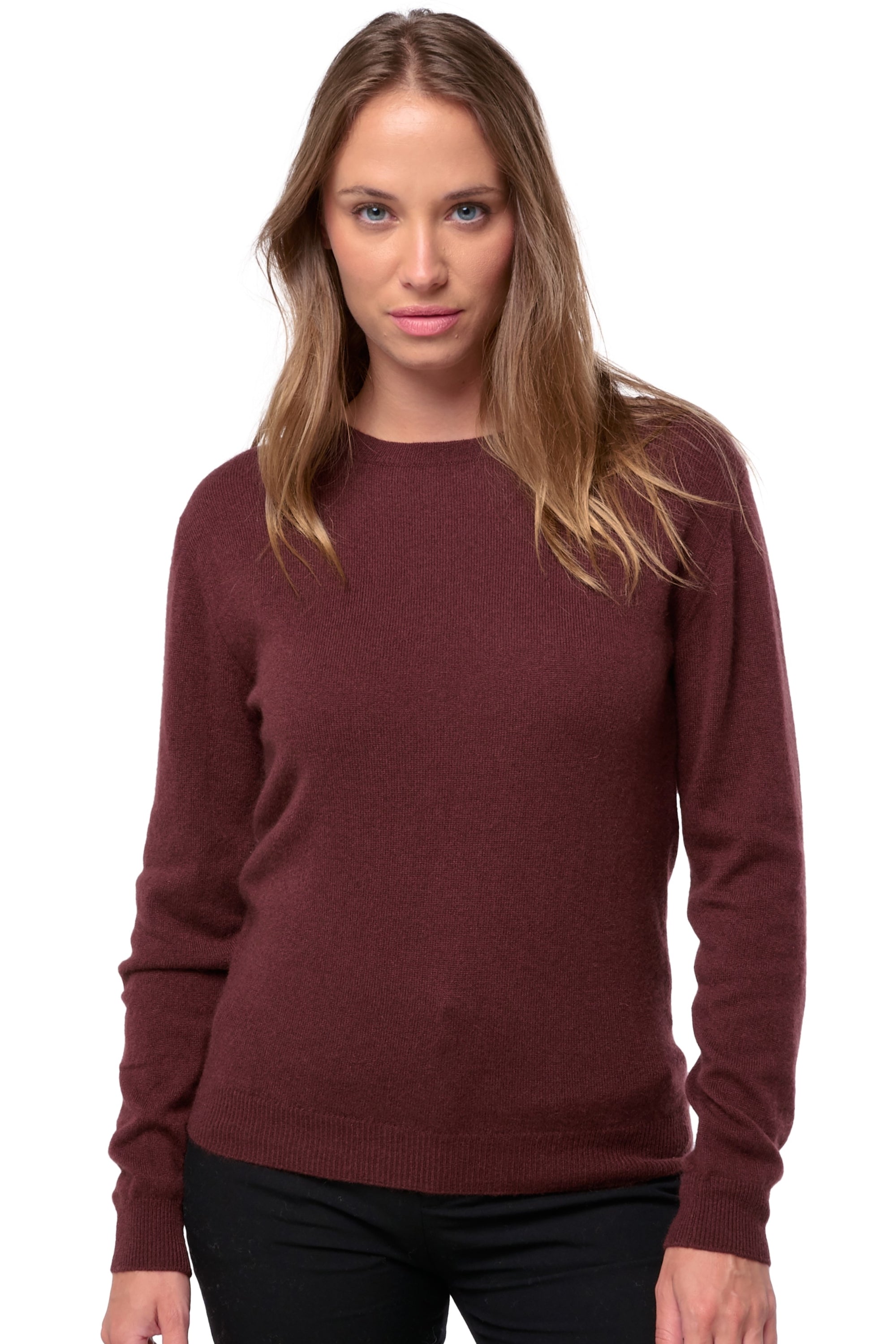 Thalia Kaschmirpullover Damen - cinnabar - Mahogany