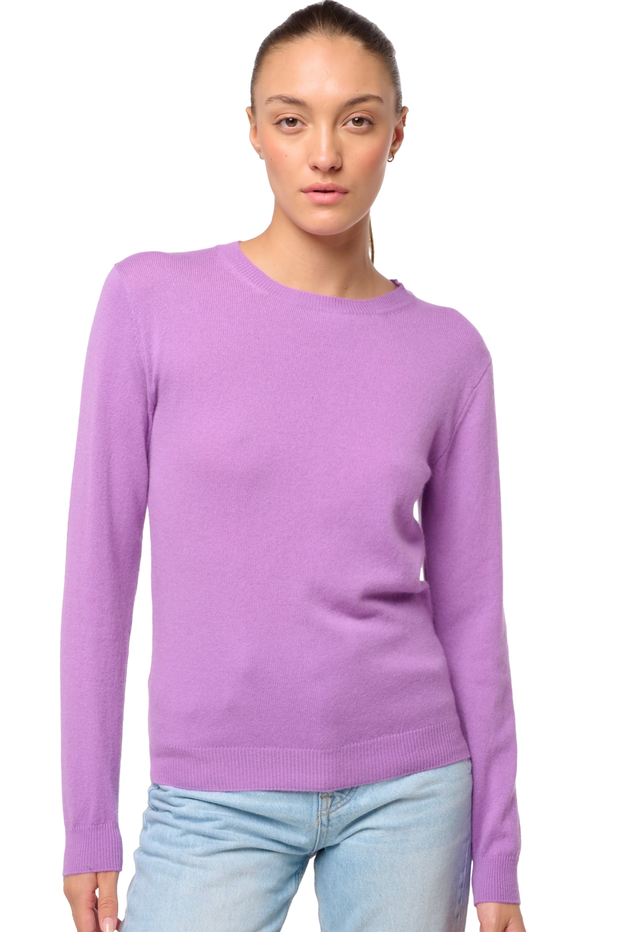Thalia Kaschmirpullover Damen - dahlia - Mahogany