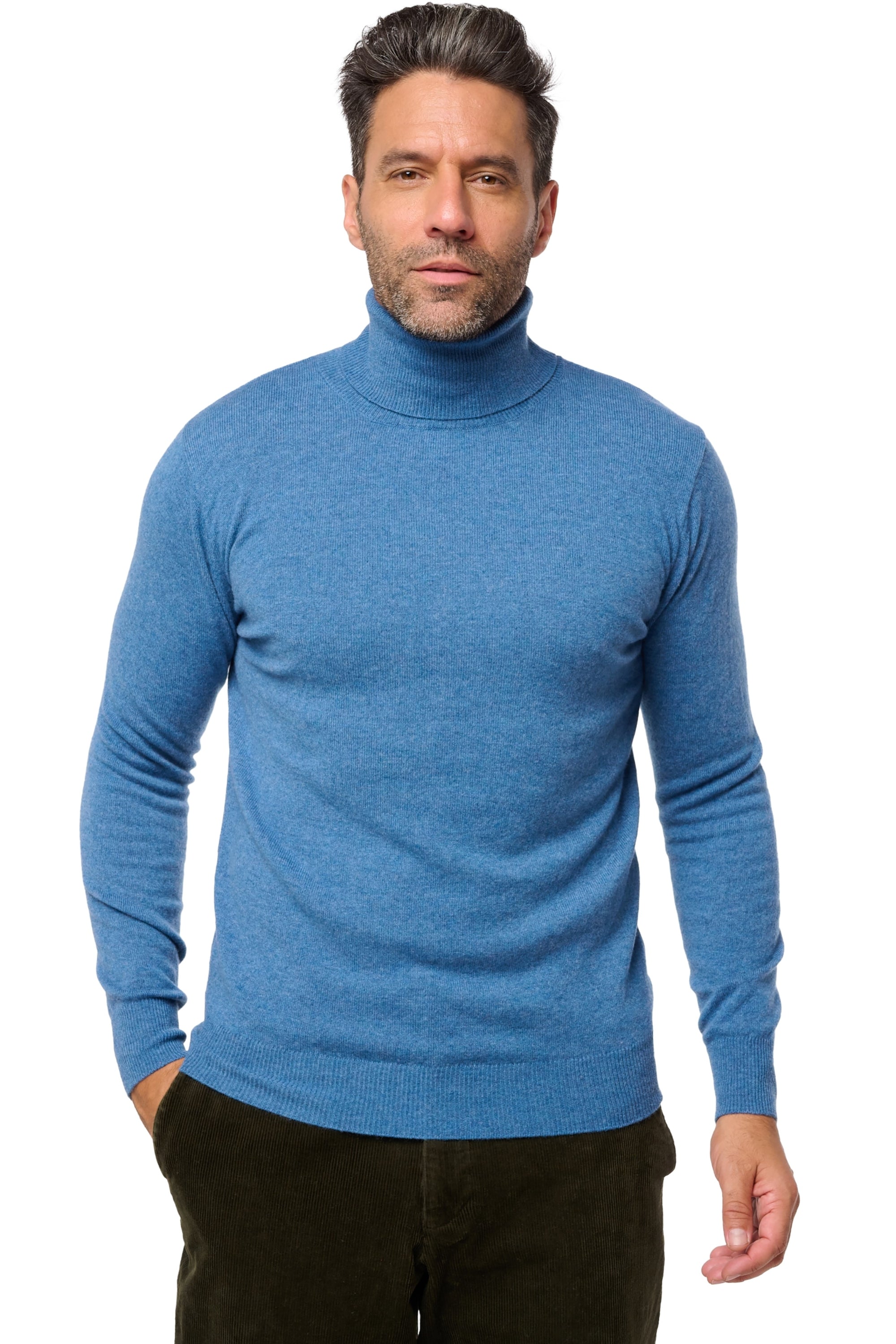 Tarry Kaschmirpullover Herren - baltic - Mahogany