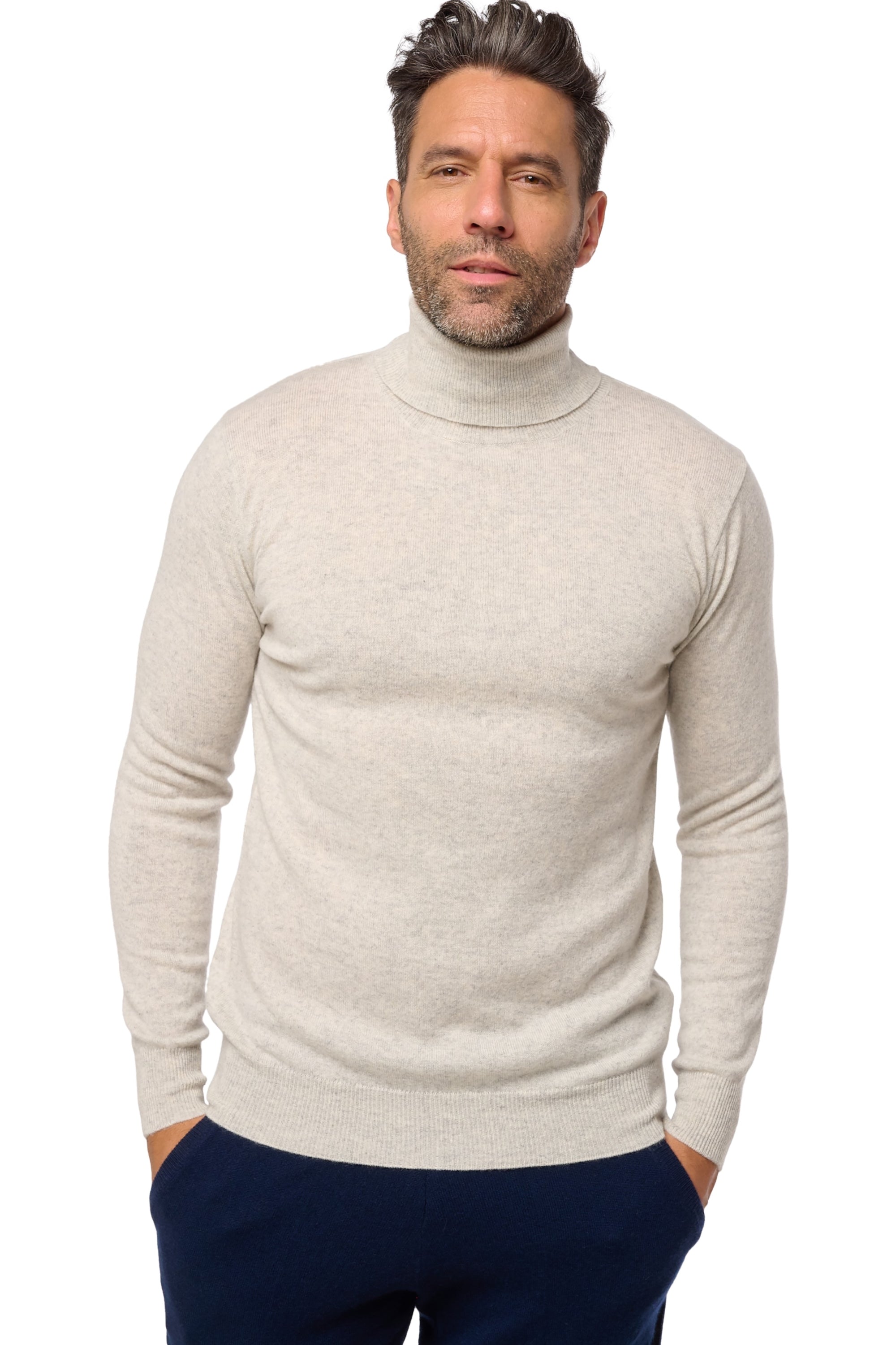 Tarry Kaschmirpullover Herren - blizard - Mahogany