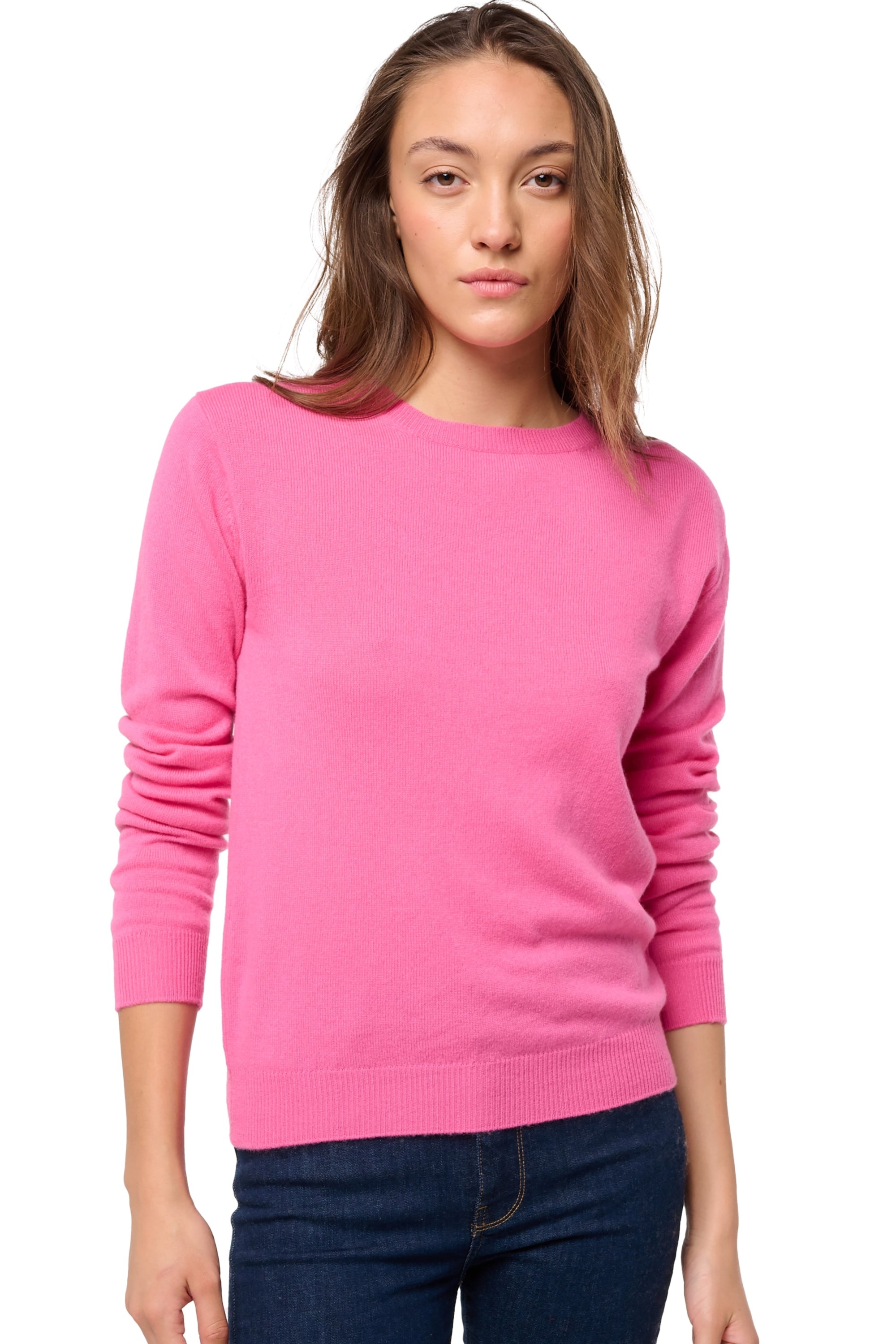 Thalia Kaschmirpullover Damen - flashy rose - Mahogany