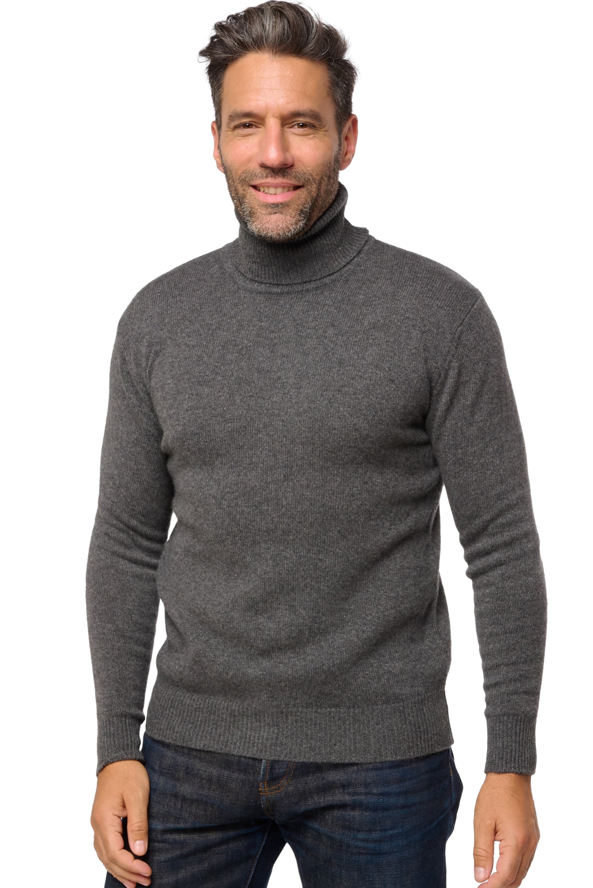 Torino aus Kaschmir für Herren - dark grey - Mahogany