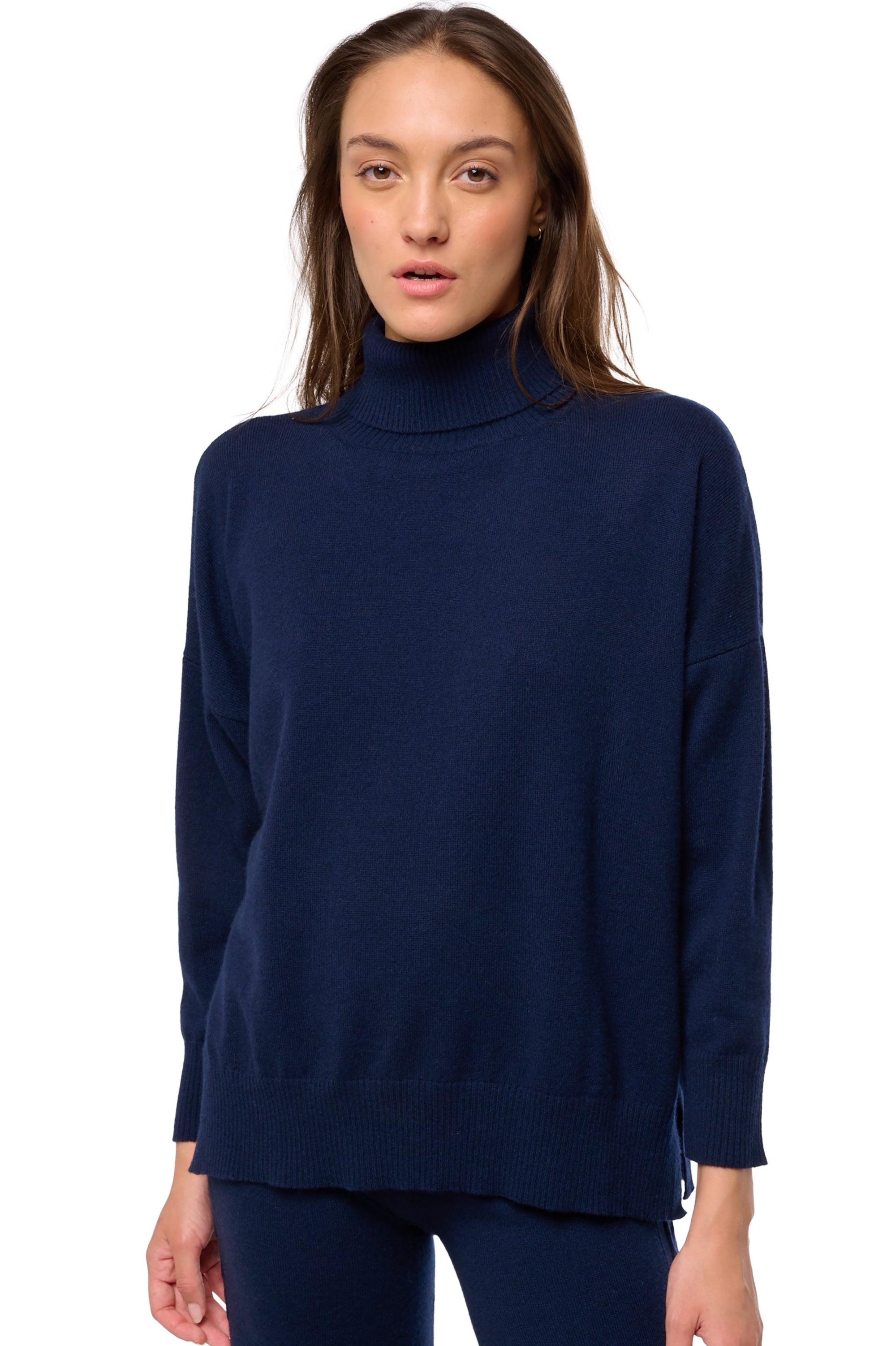 Dakota aus Kaschmir für Damen - dunkelblau - Mahogany