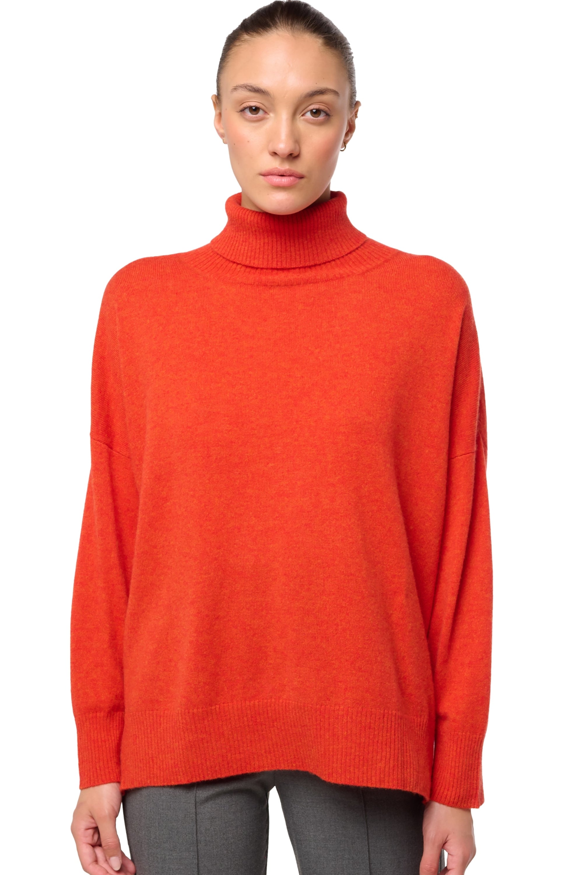 Dakota aus Kaschmir für Damen - paprika - Mahogany