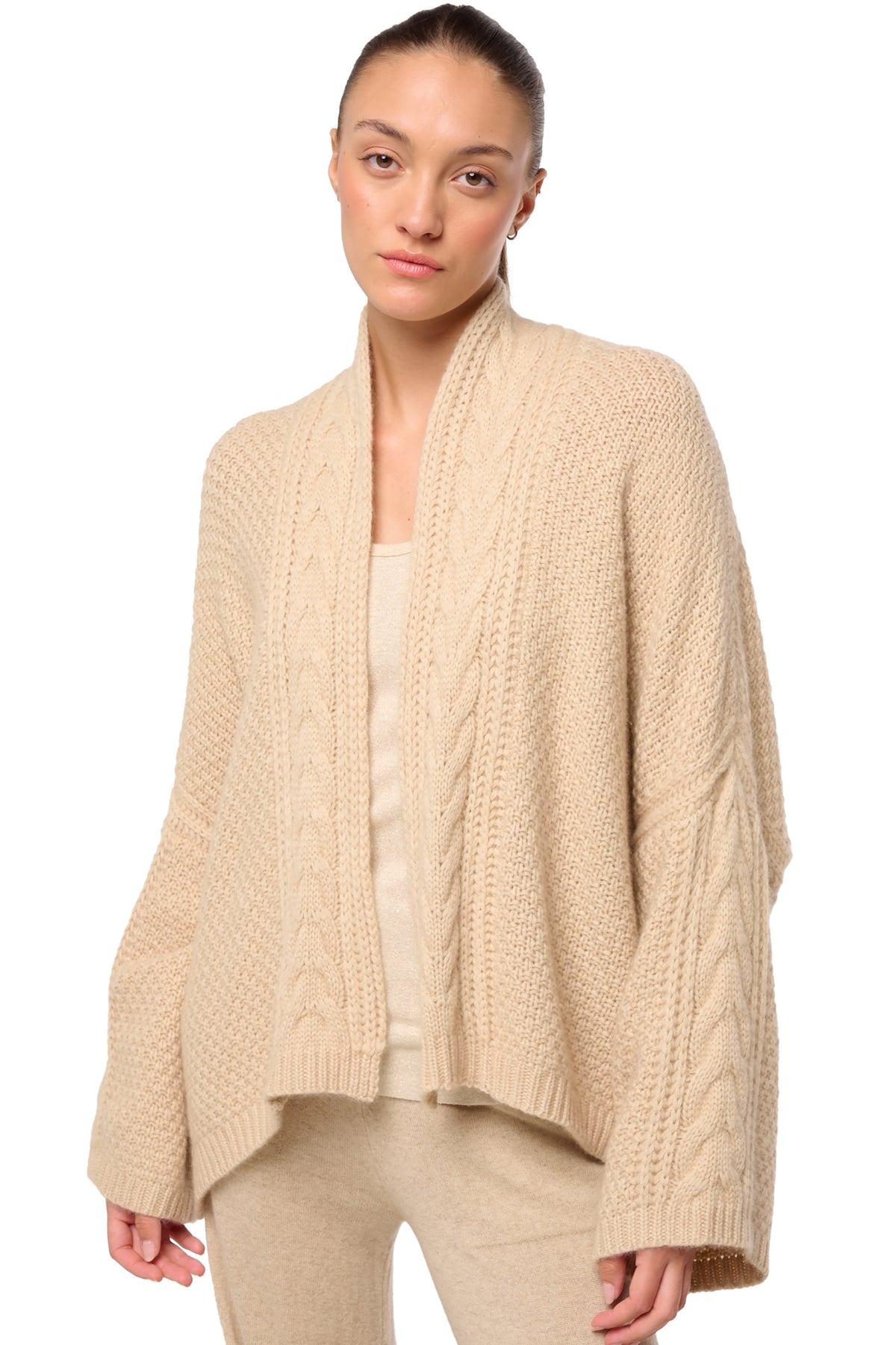 Divine en cachemire femme - Vue 1 - natural beige - Mahogany