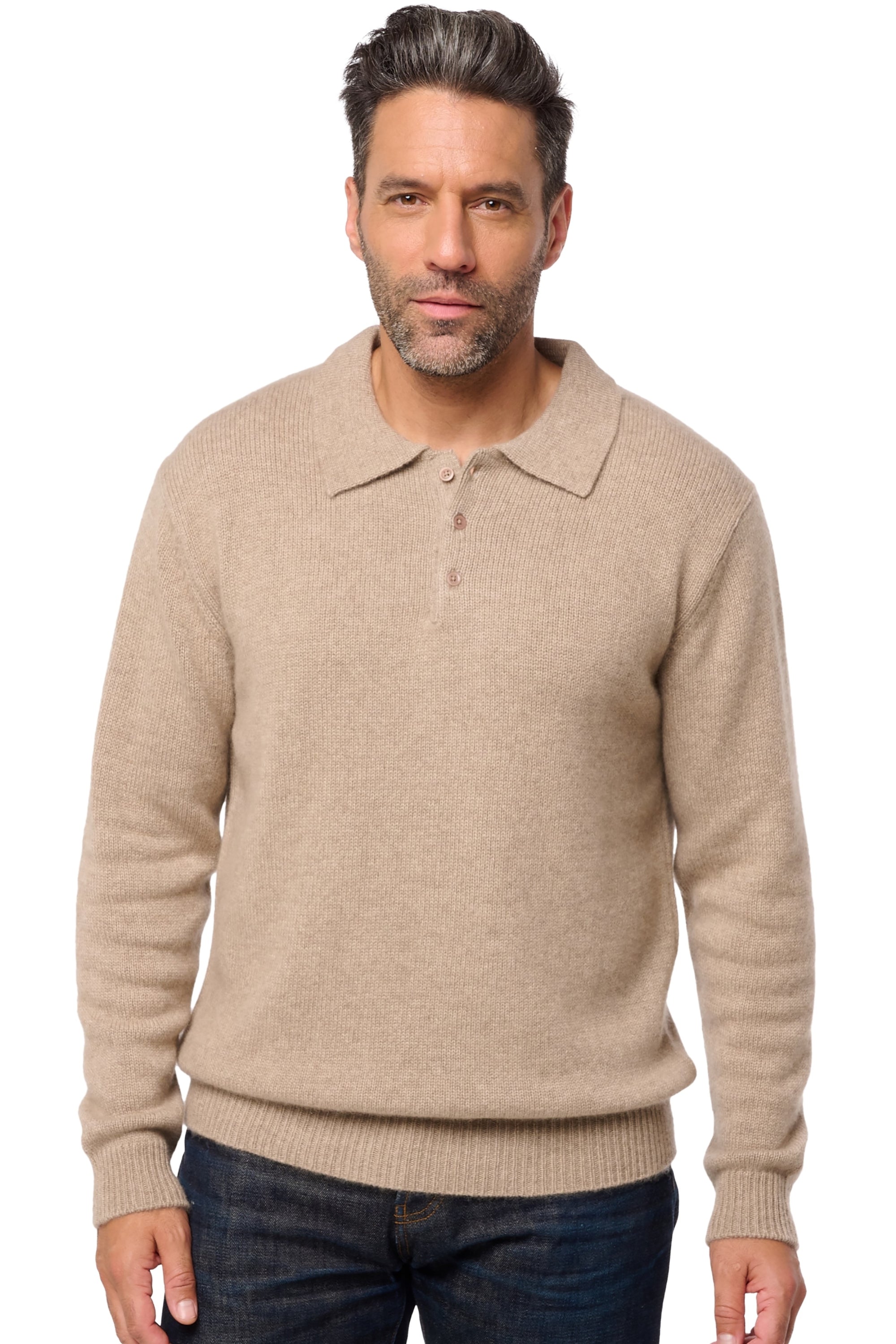 Drome aus Kaschmir für Herren - natural brown - Mahogany