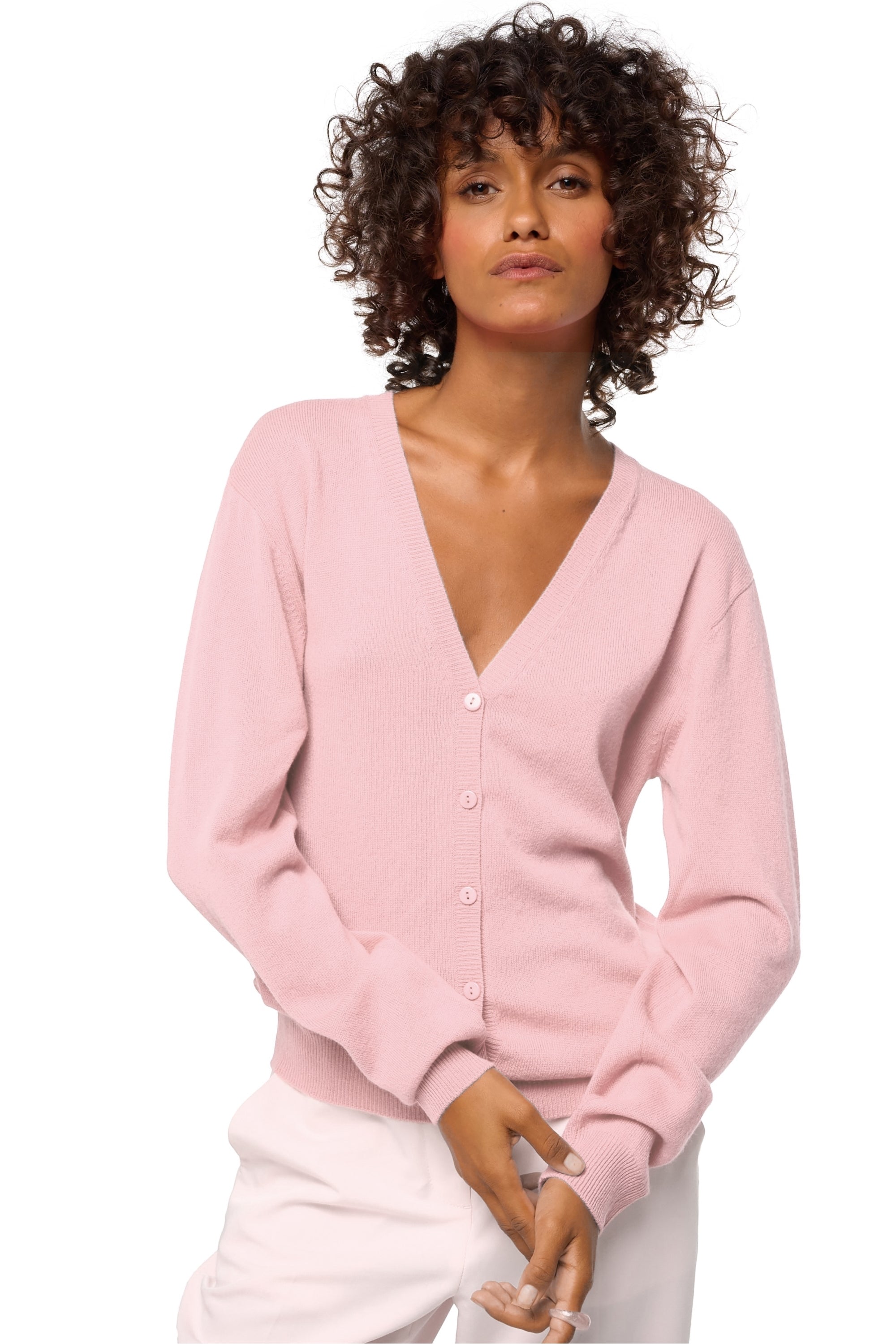 Taline Kaschmirpullover Damen - pixie - Mahogany