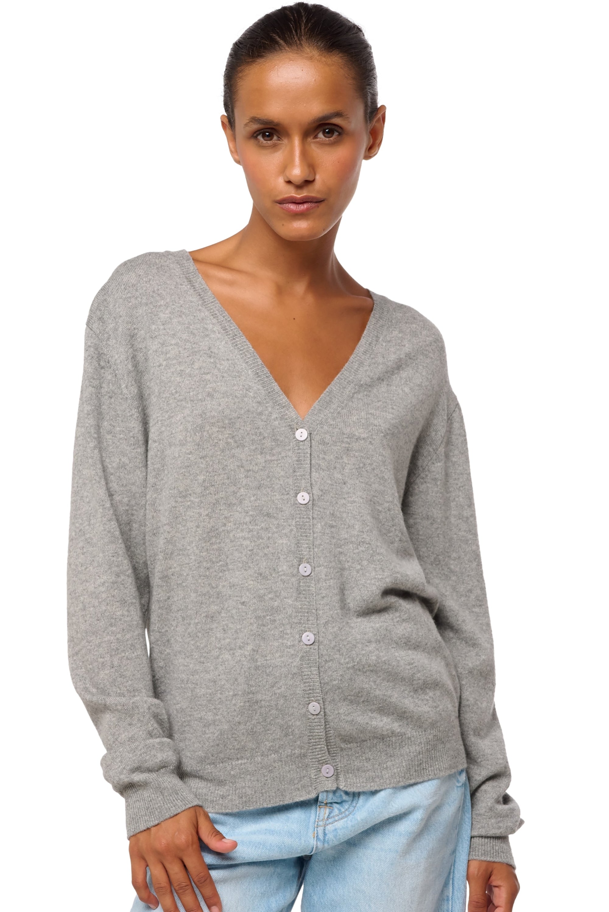 Taline Kaschmirpullover Damen - husky - Mahogany