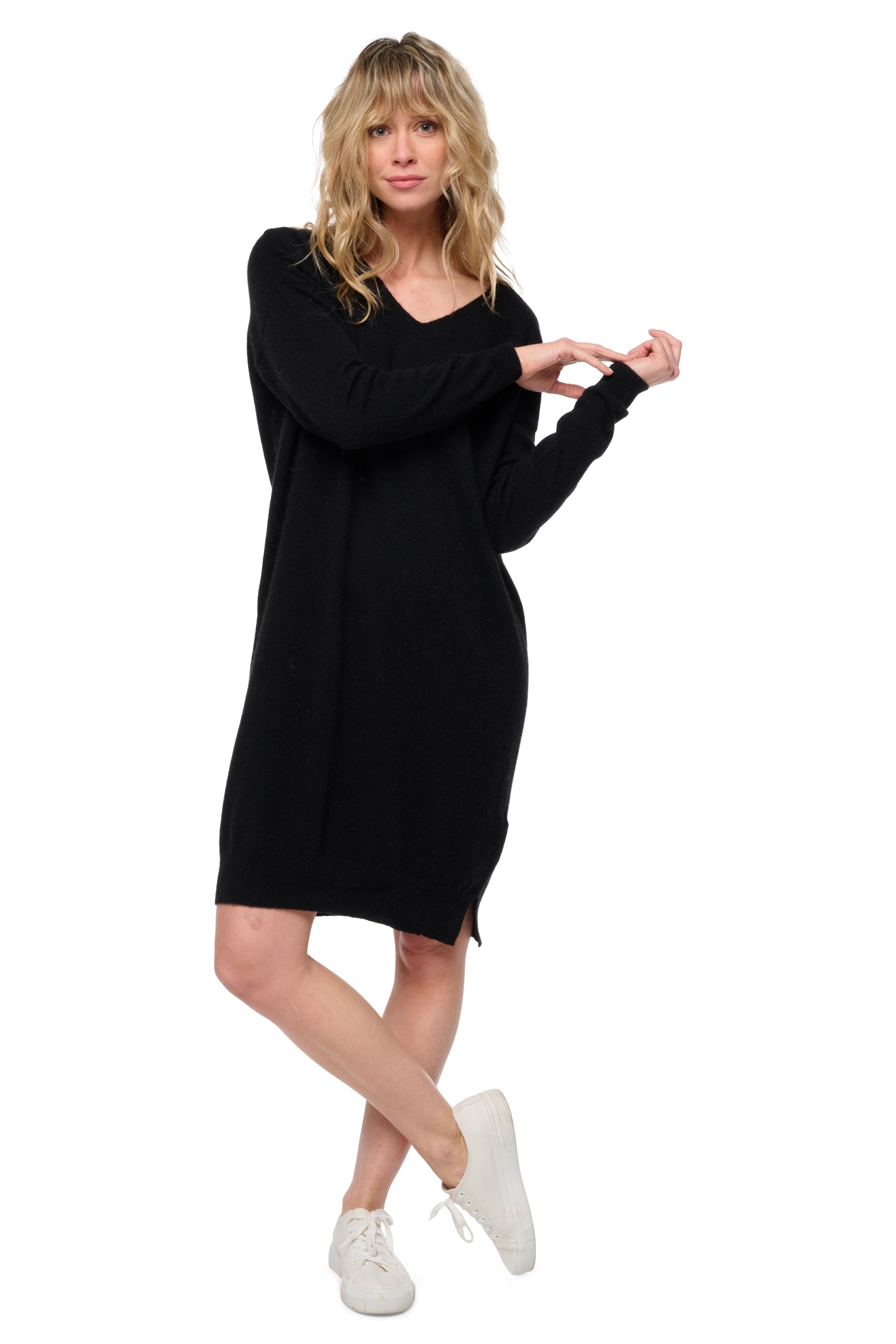 Syracuse aus Kaschmir Damen - noir - Mahogany