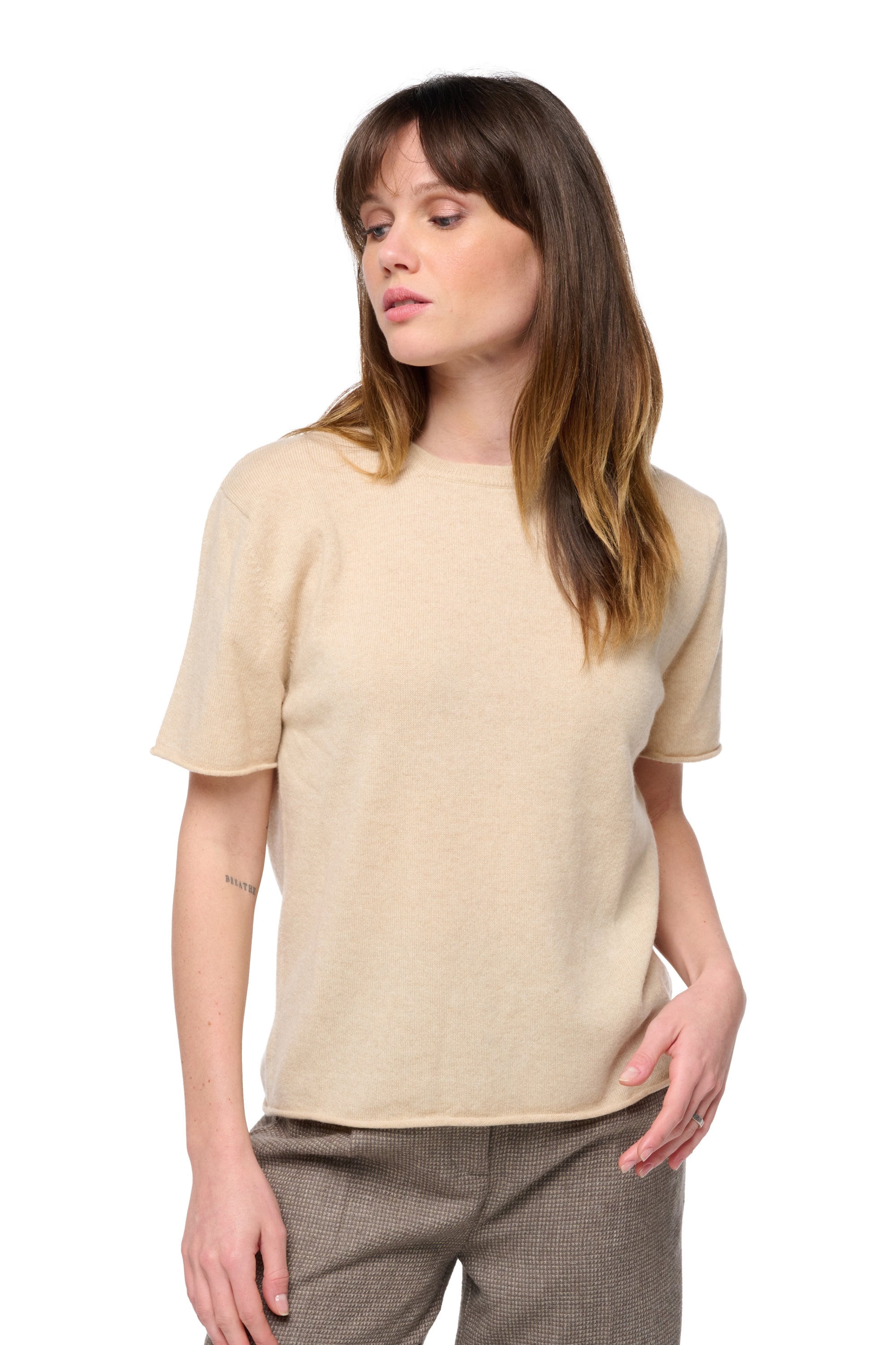 Seattle aus Kaschmir für Damen - natural beige - Mahogany
