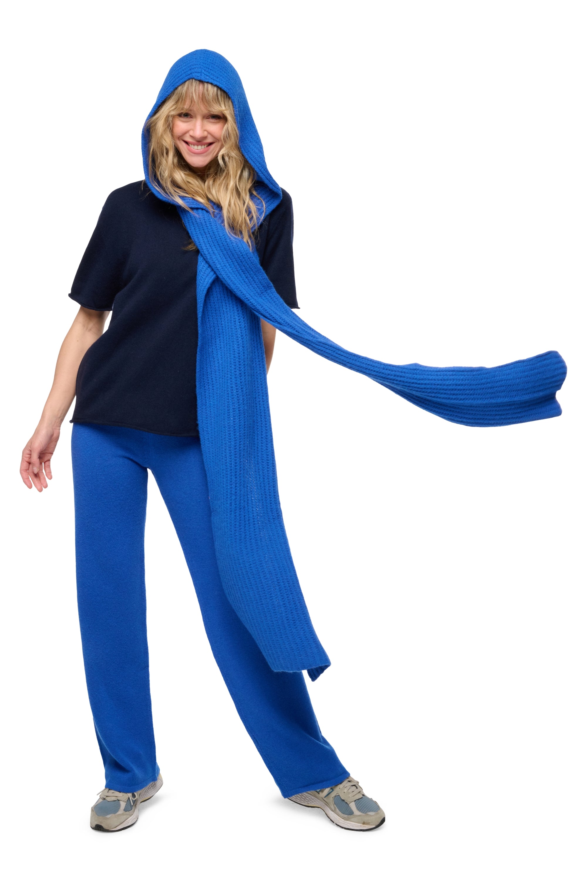 Summit en yak femme - Vue 1 - bleu intense - Mahogany