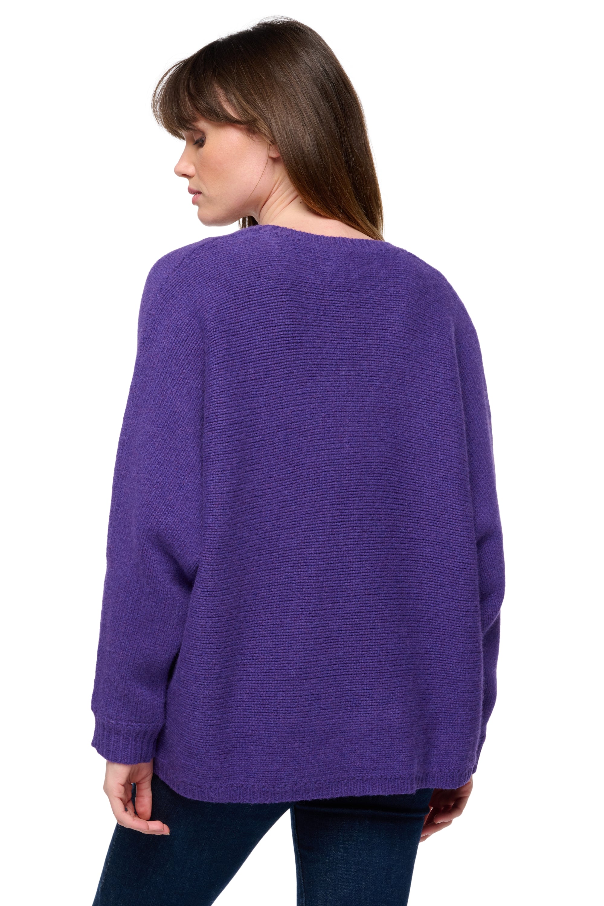 Sacramento en yak femme - Vue 1 - deep purple - Mahogany