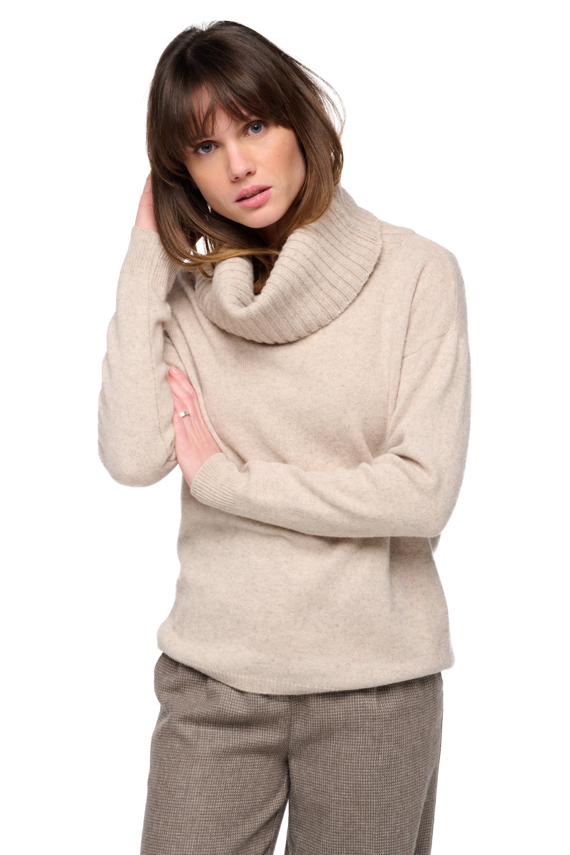 Sonneberg Yakpullover Damen - zeitlos - Mahogany