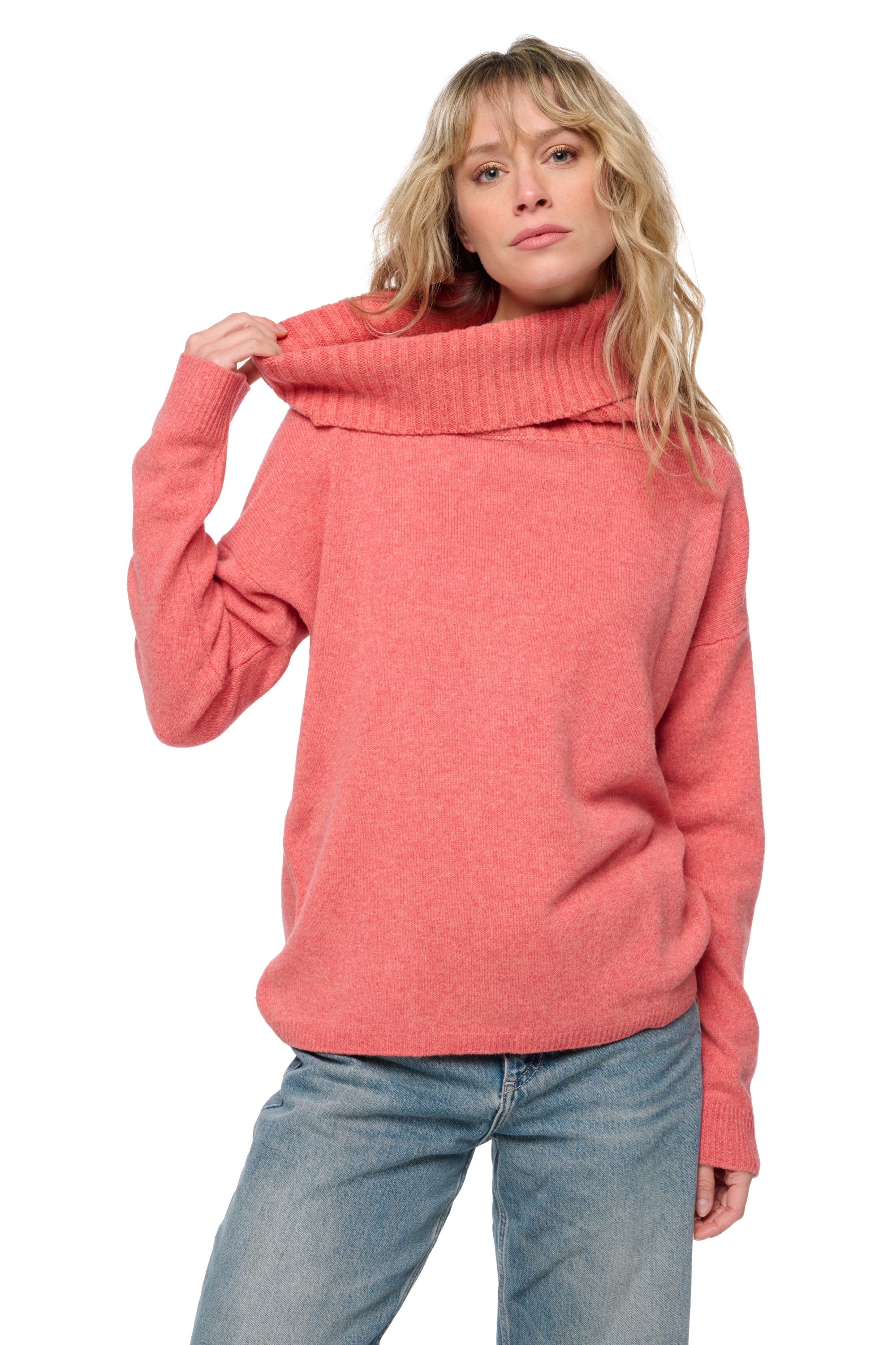 Sonneberg en yak femme - Vue 1 - tender peach - Mahogany