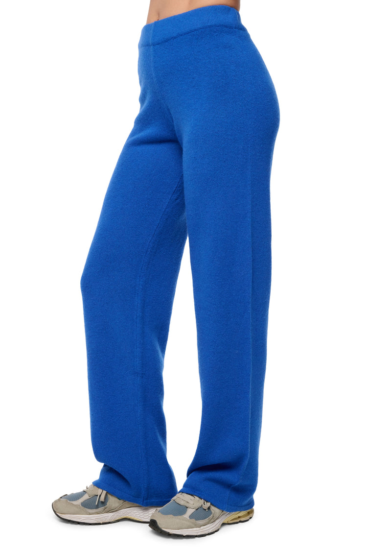 Hose aus Yak, 100 % Yak, Damen, gerader Schnitt, normal / 2- und 4-fädig, normales Strickgewicht, Mahogany