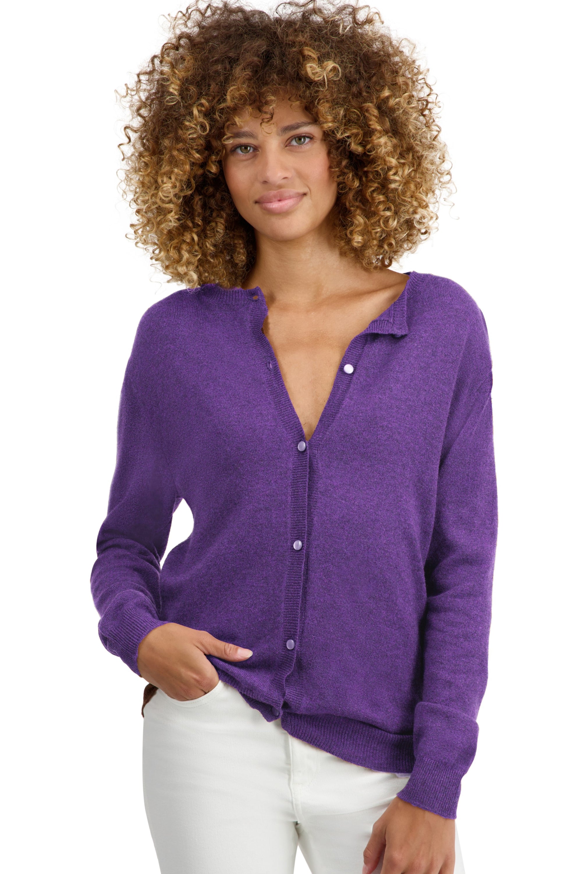 Tyra aus Kaschmir für Damen - new highland - Mahogany