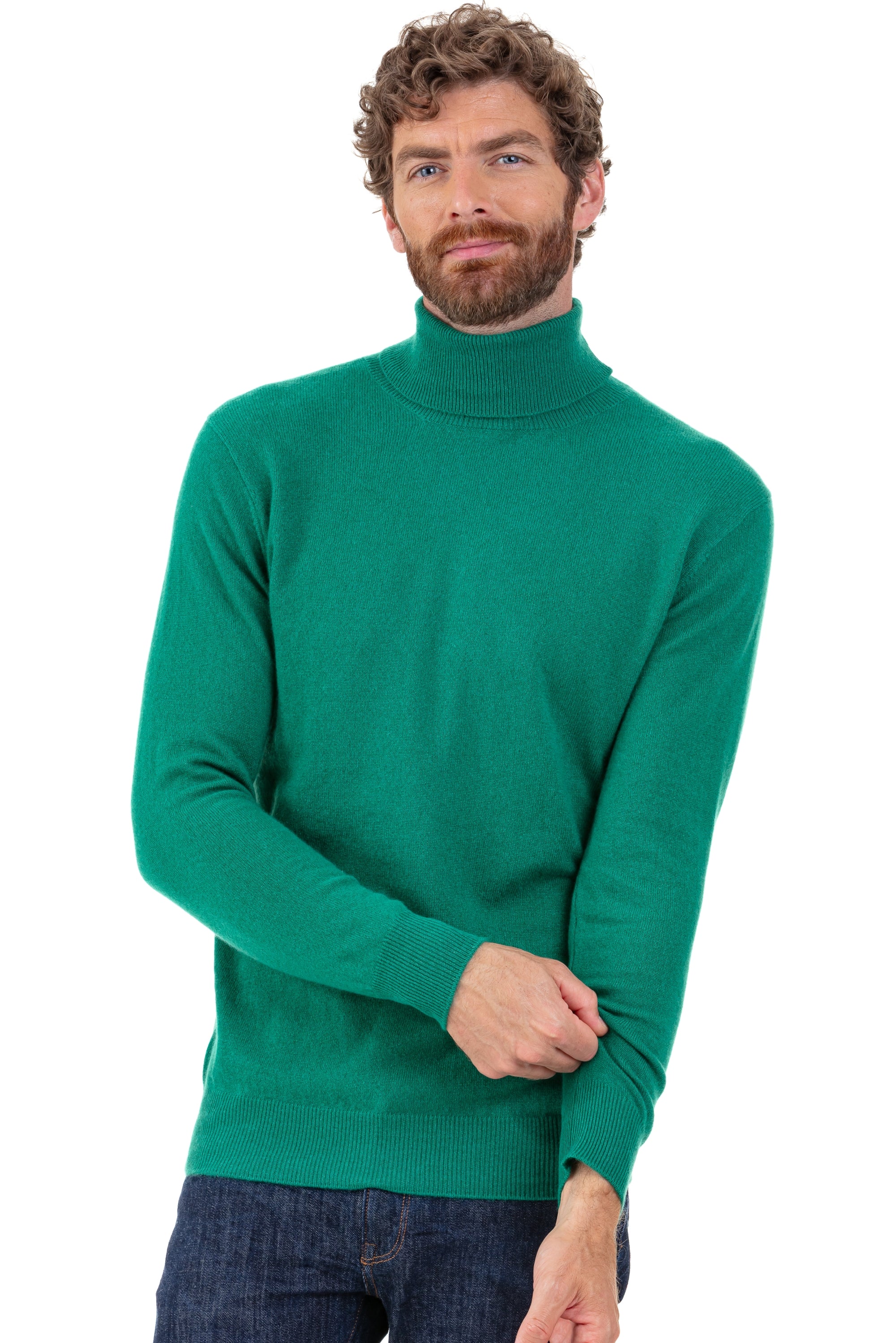 Tarry Kaschmirpullover Herren - botanical - Mahogany