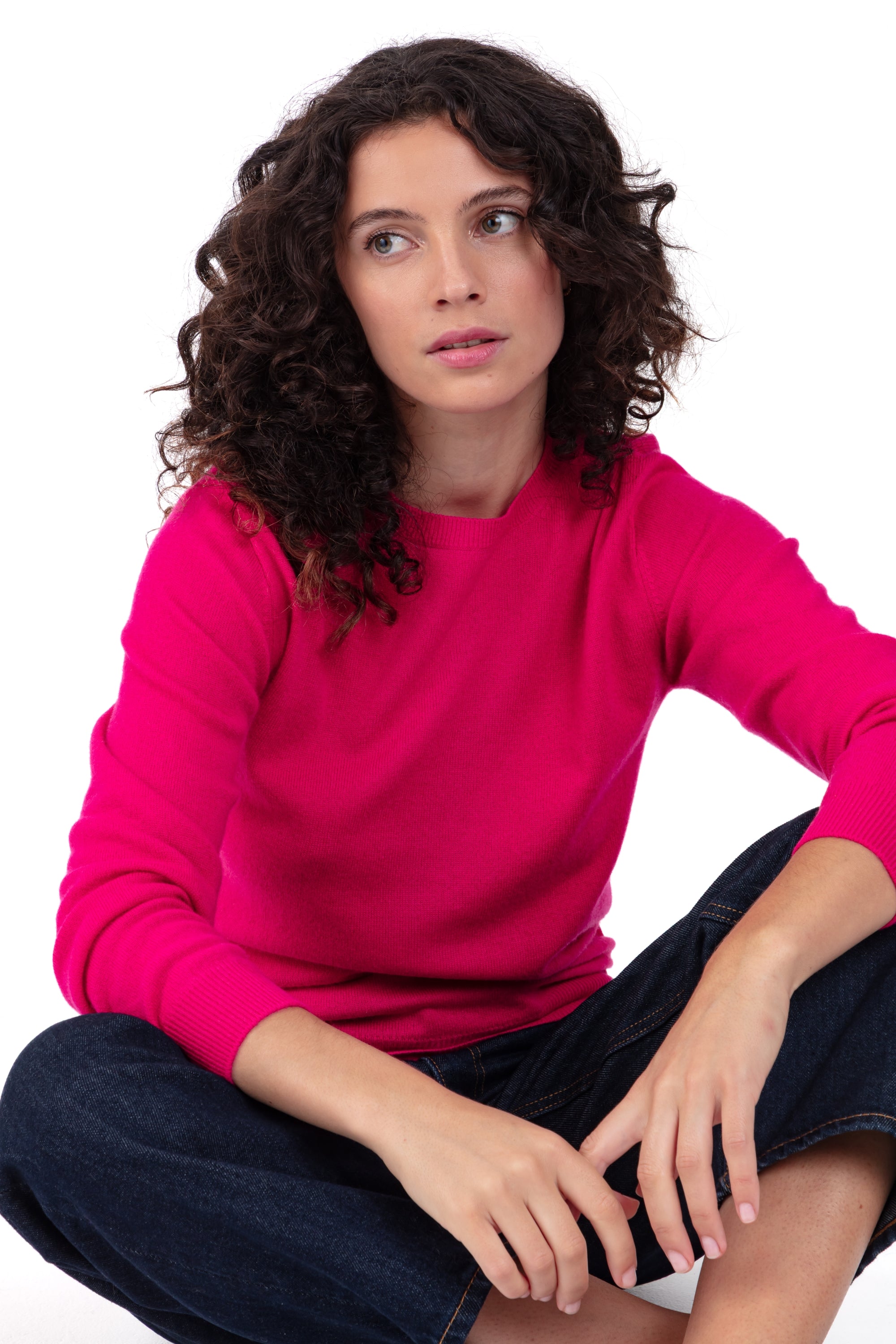 Thalia Kaschmirpullover Damen - lipstick - Mahogany