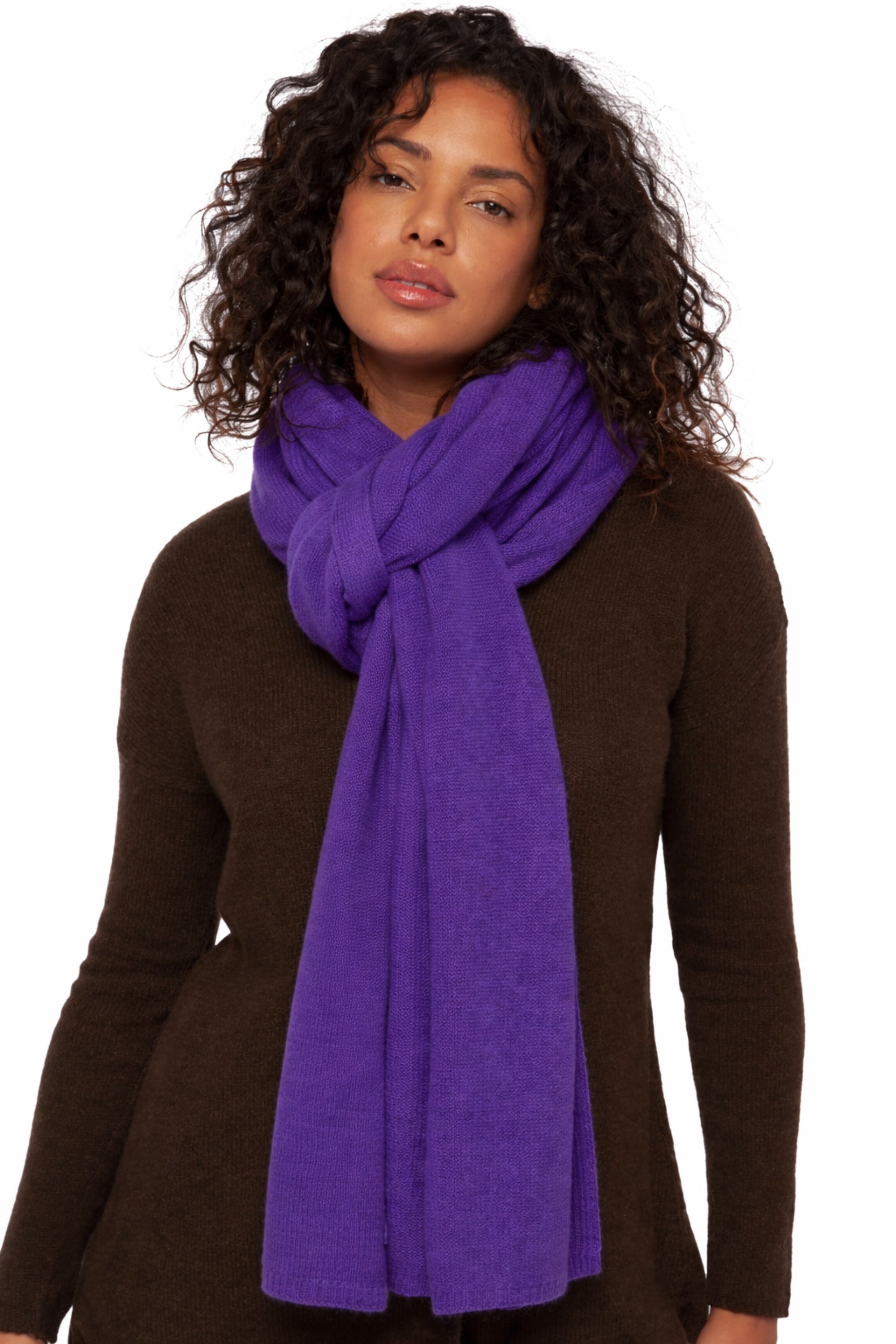 Buffalo aus Yak Unisex - deep purple - Mahogany