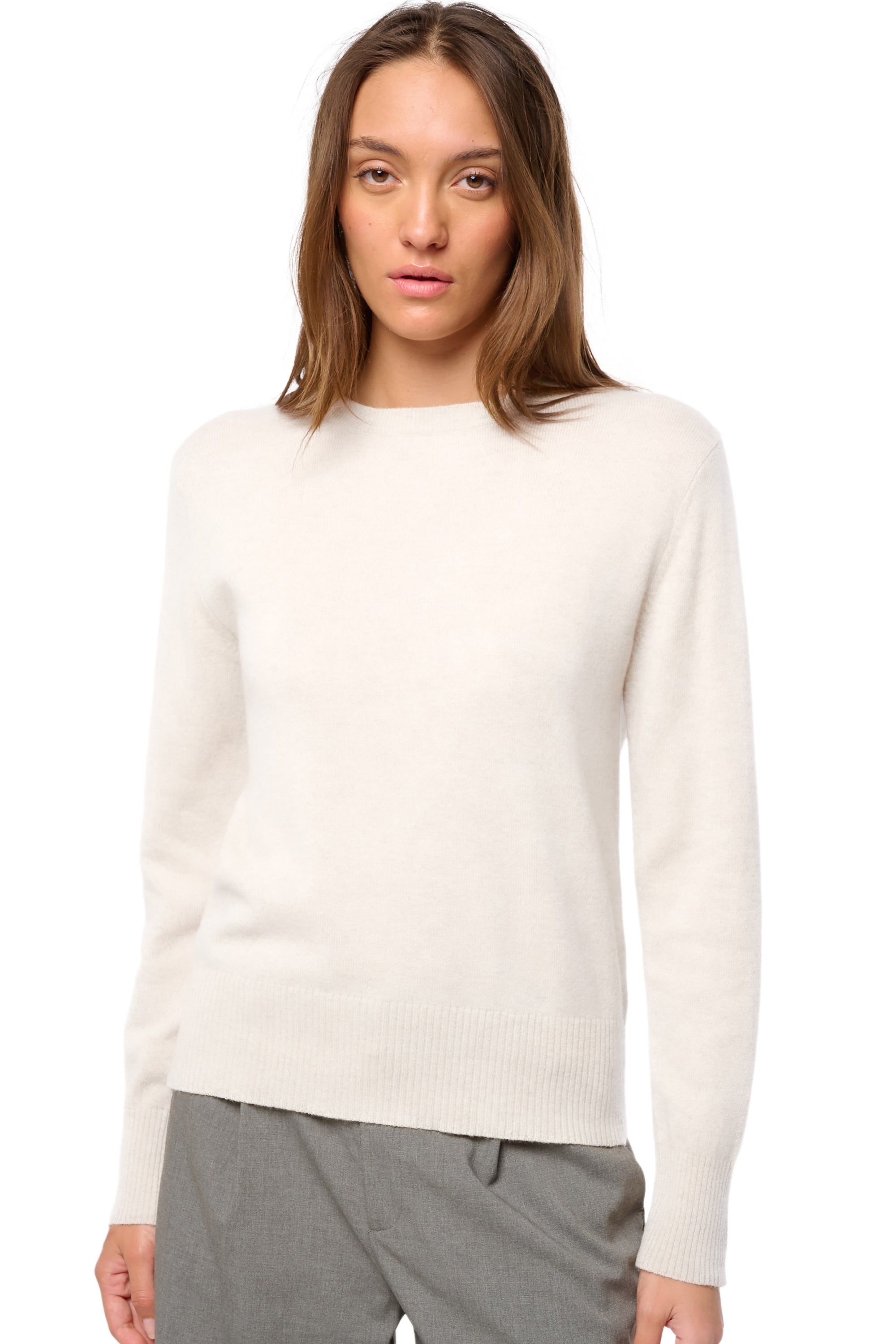 Daria Kaschmirpullover Damen - natural écru - Mahogany