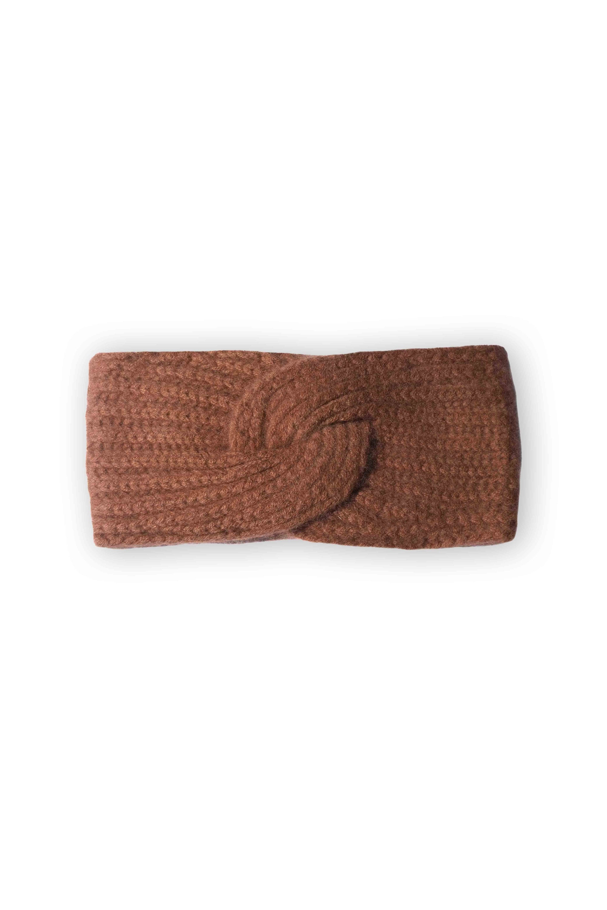 Mütze aus Kaschmir, 100 % Kaschmir, Damen, grob / 6 Fäden und mehr, , Mahogany