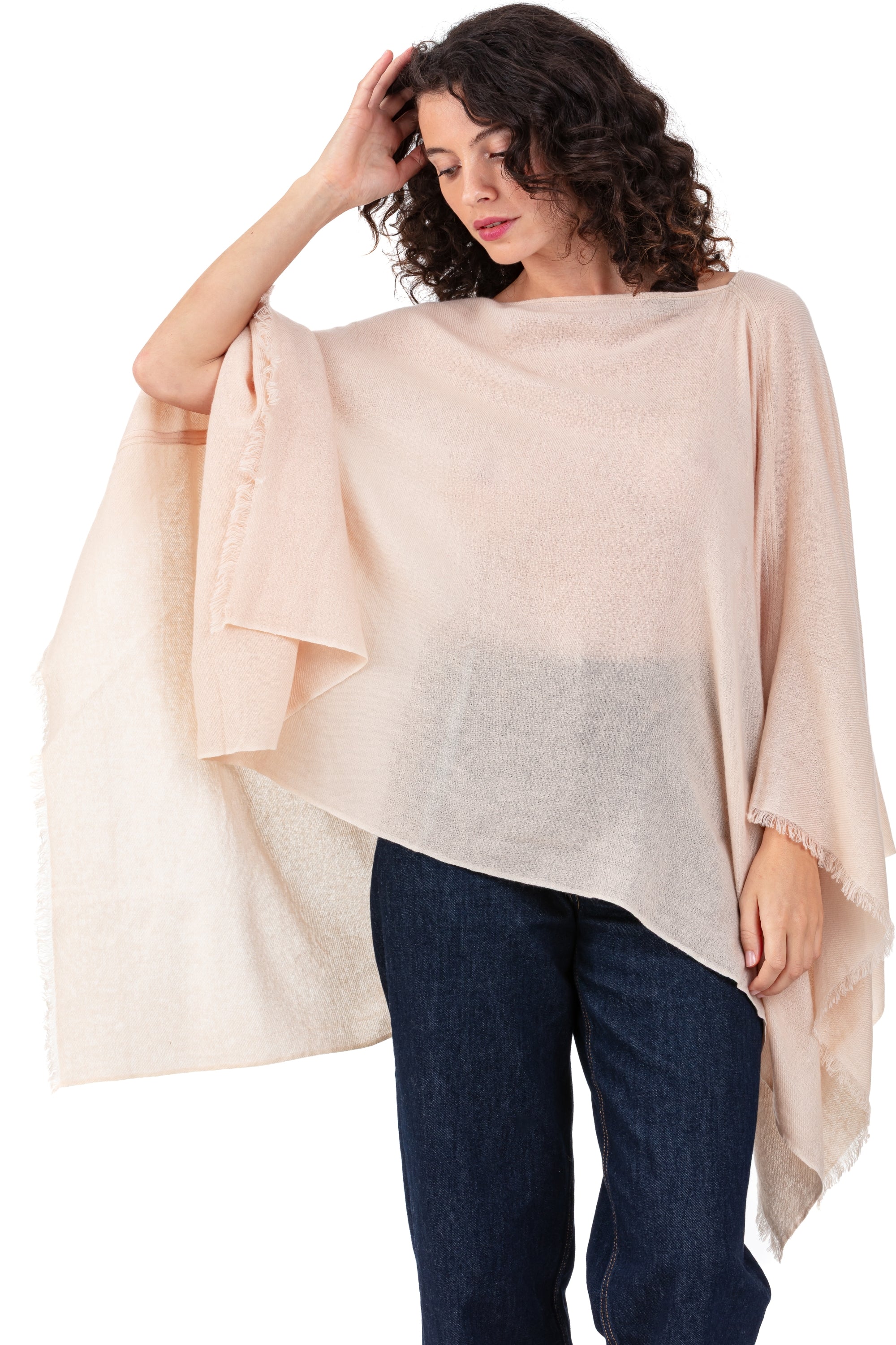 Tokyo aus Kaschmir für Damen - natural beige - Mahogany