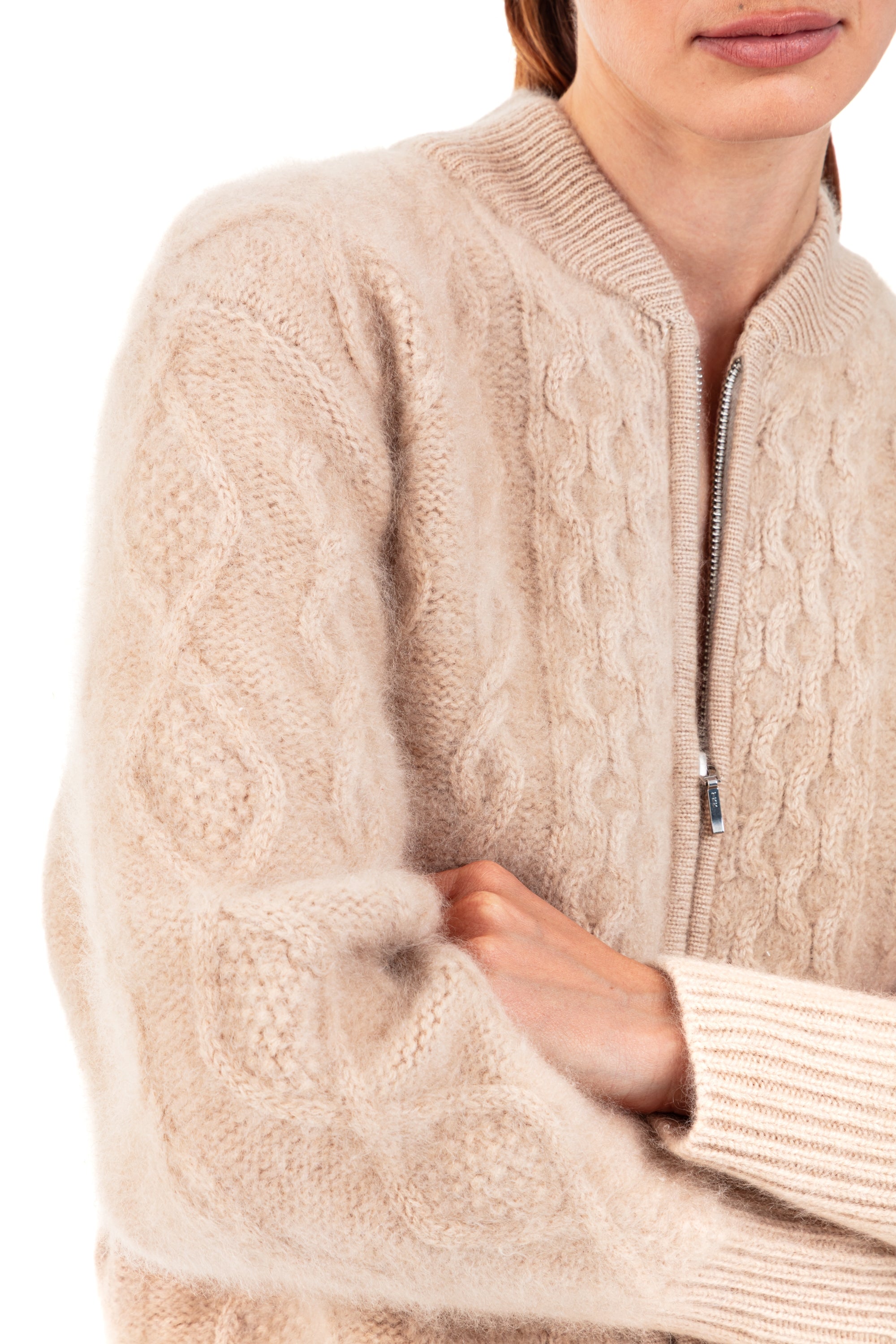 Paradis en cocoon cachemire femme - Vue 2 - beige - Mahogany