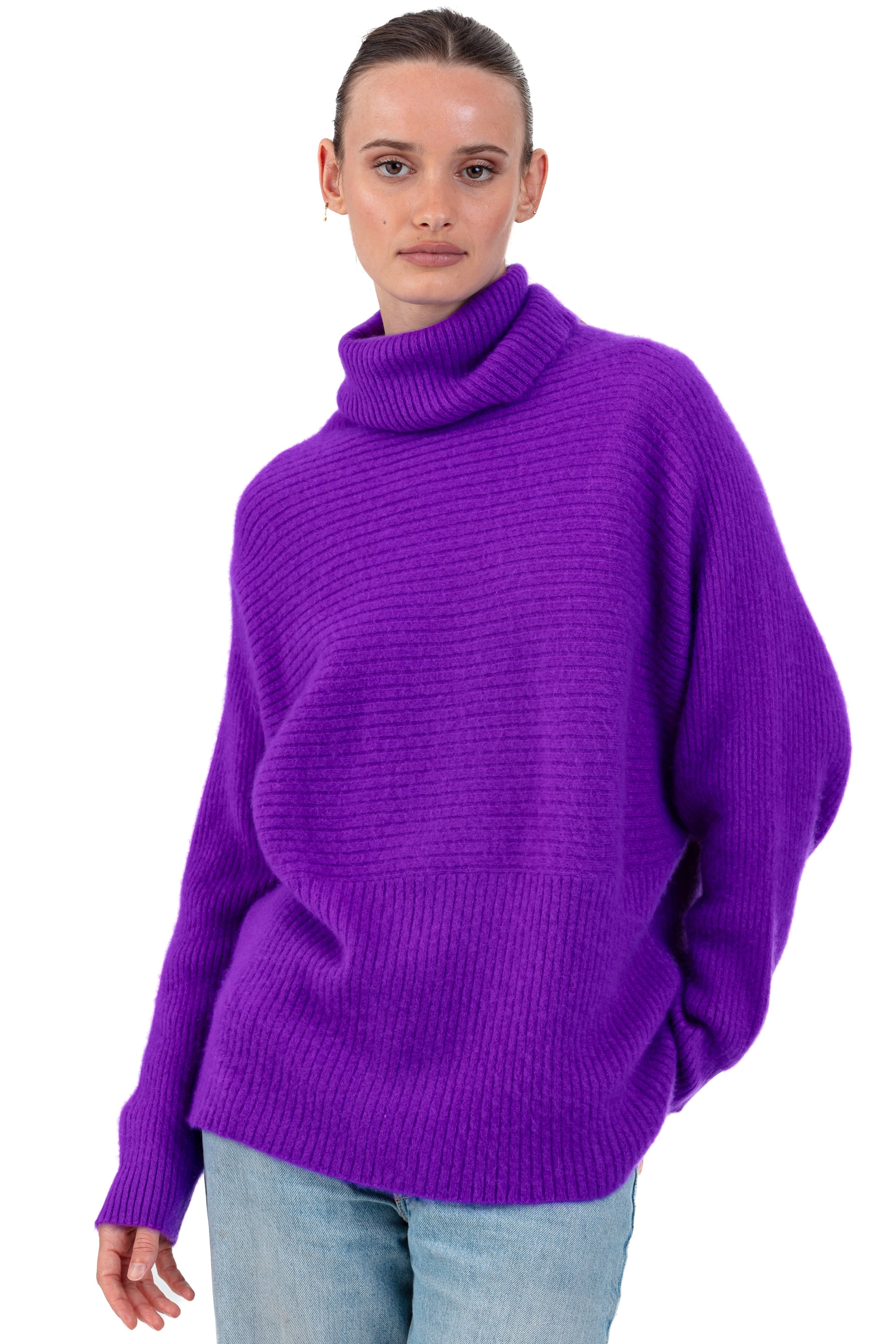 Parvati aus Cocoon-Kaschmir für Damen - violet - Mahogany