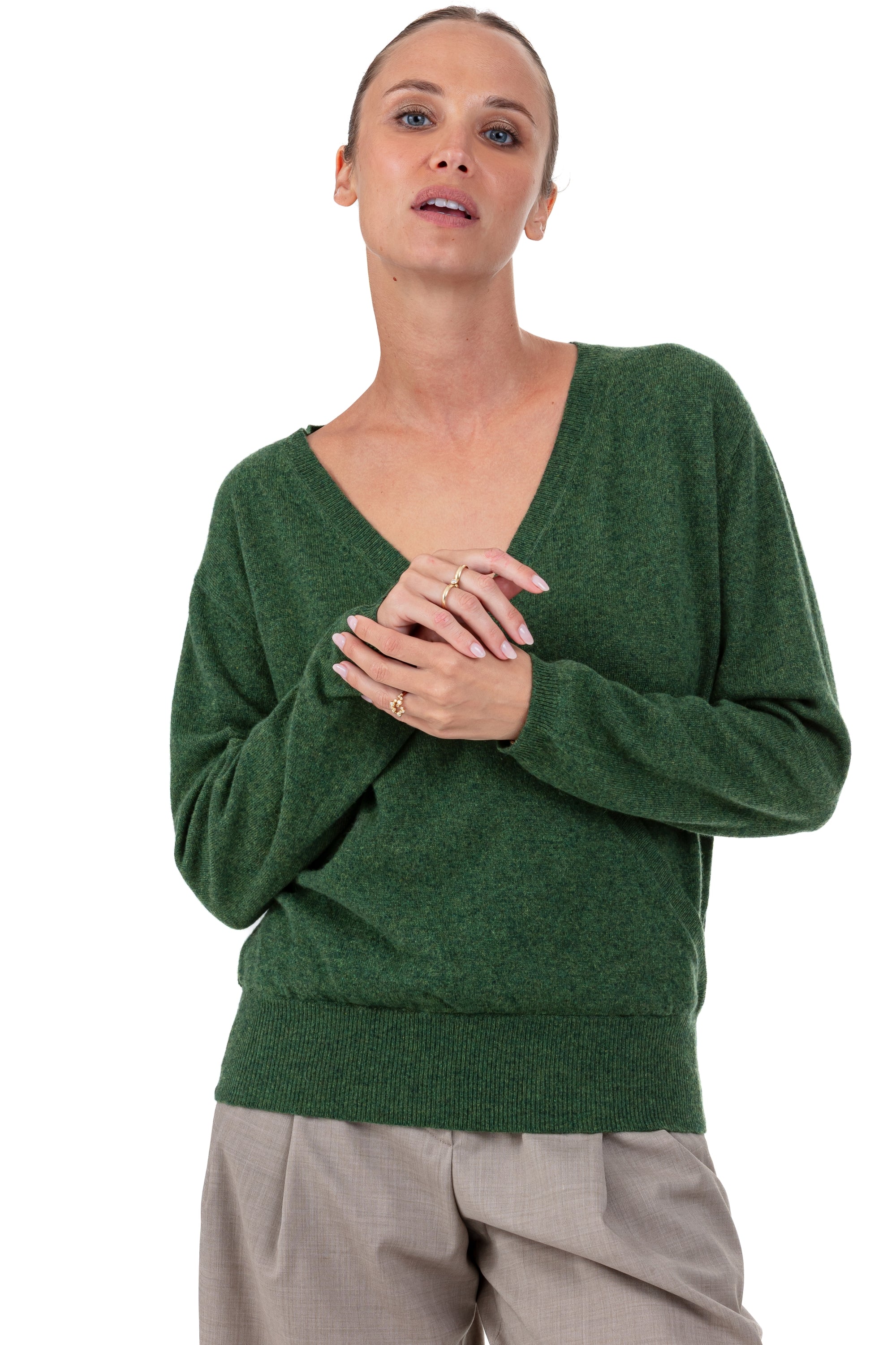Paula aus Kaschmir für Damen - cedar - Mahogany