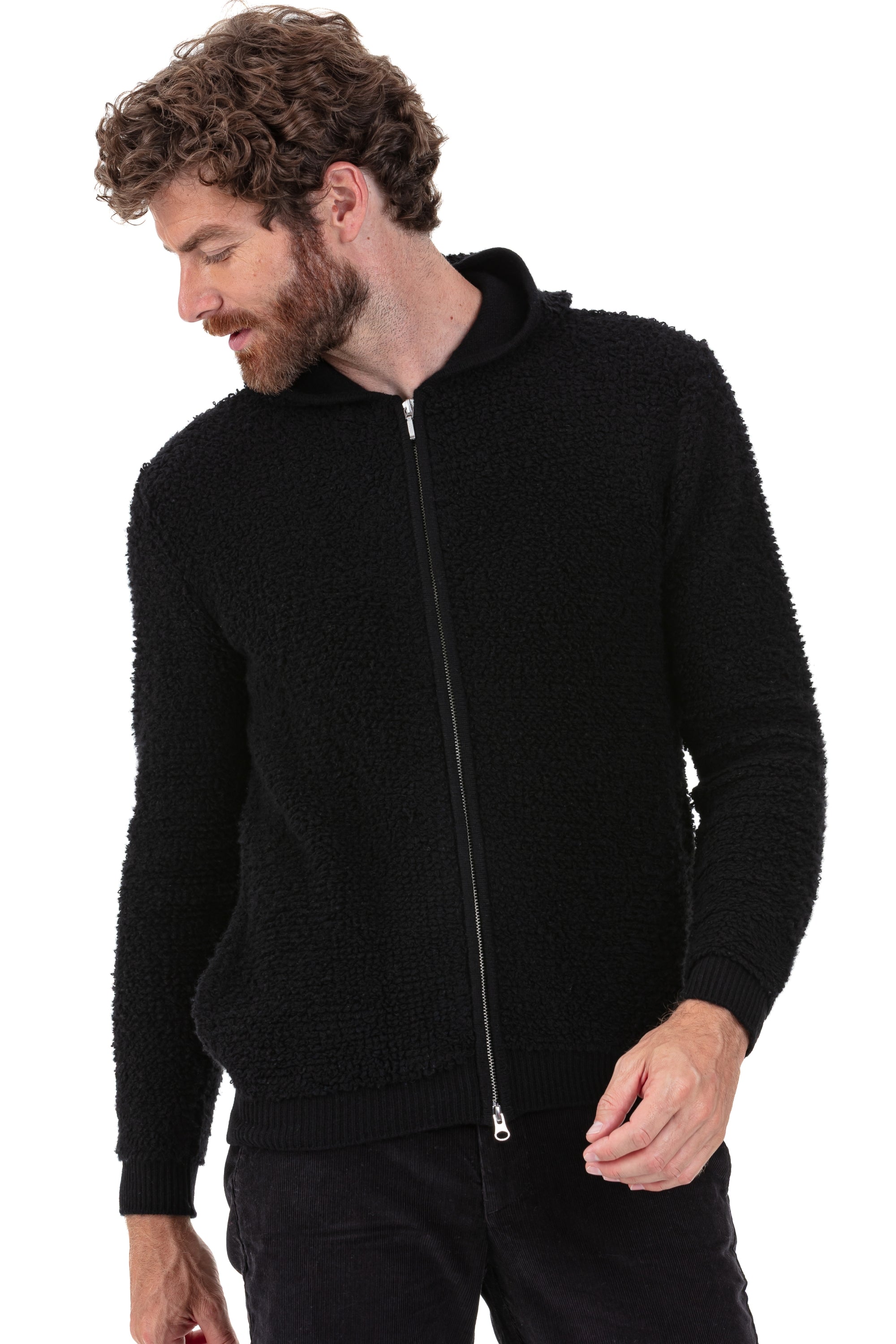 Pavel Kaschmirpullover Herren - Schwarz - Mahogany